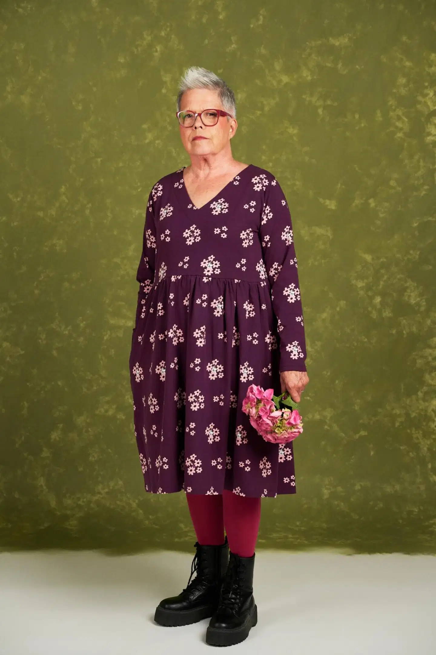 Muumi naisten mekko Hely Kaipaus 592245 - luumu - 4