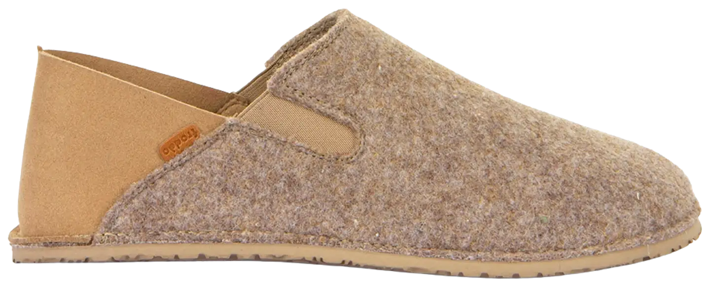 Froddo naisten paljasjalkatohveli Slip-on Wool - BEIGE - 1
