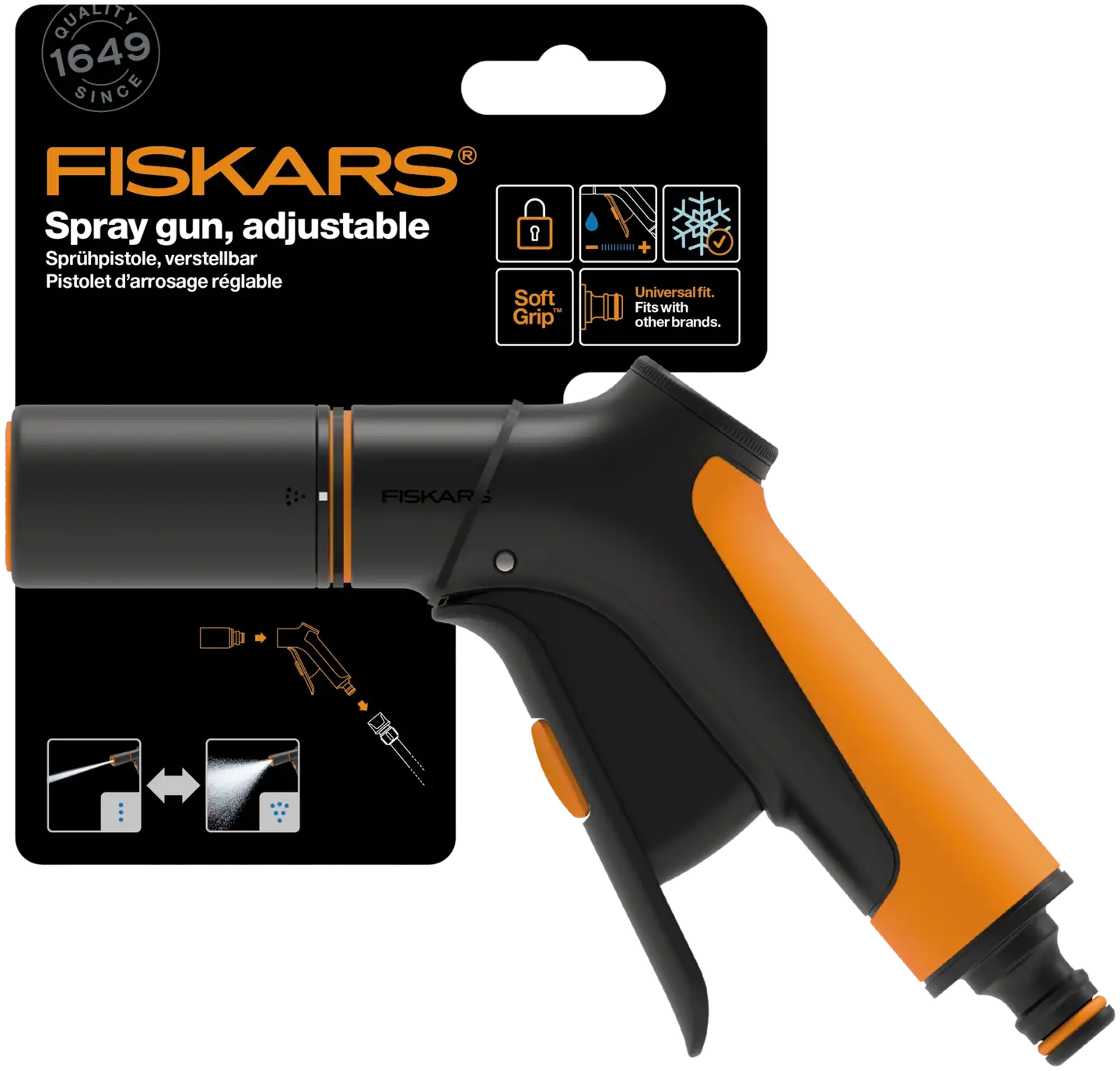 Fiskars CF kastelupistooli - 2