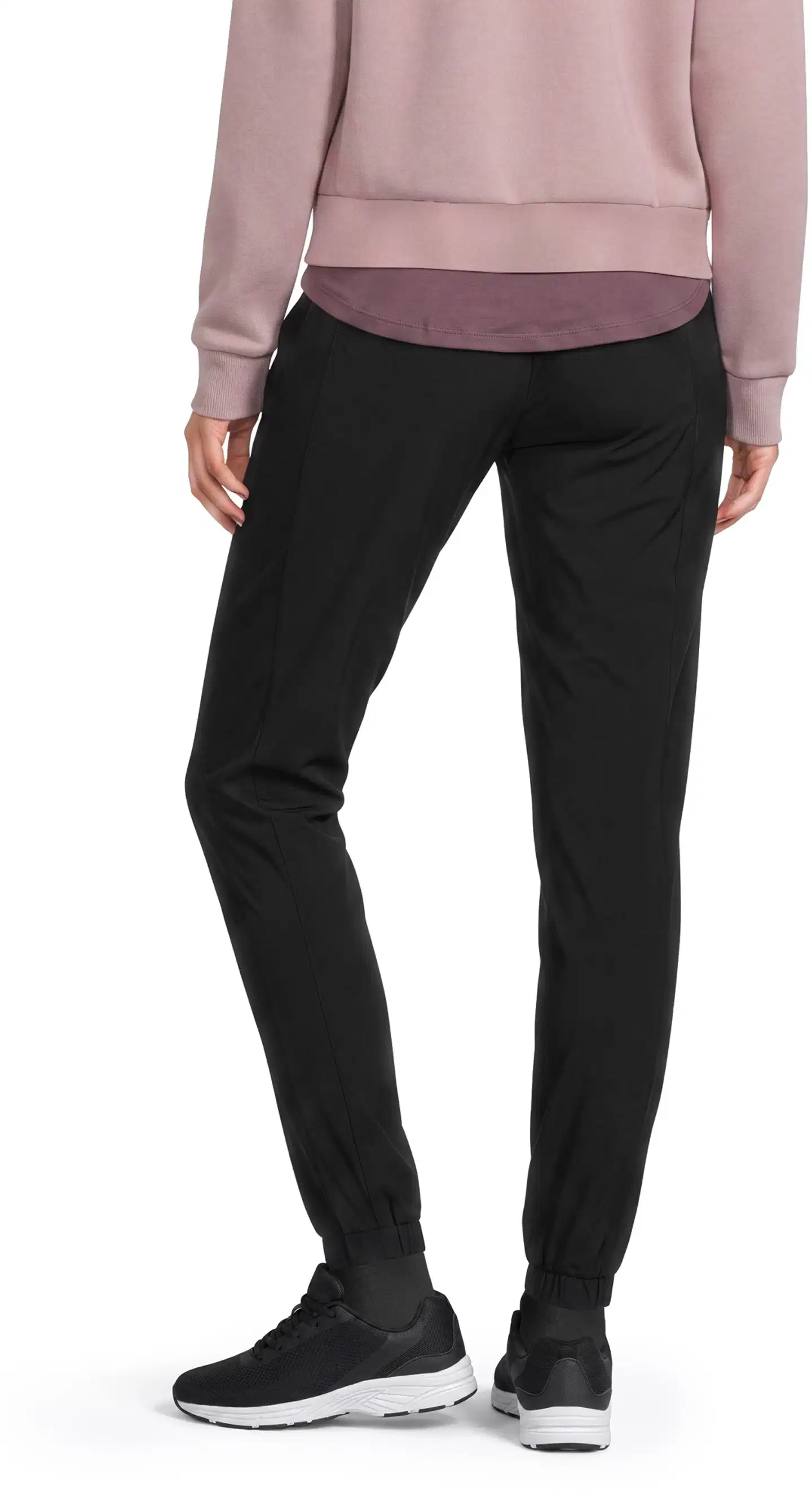 Danskin naisten treenihousut woven-kankaalla DPS2519 - black - 3