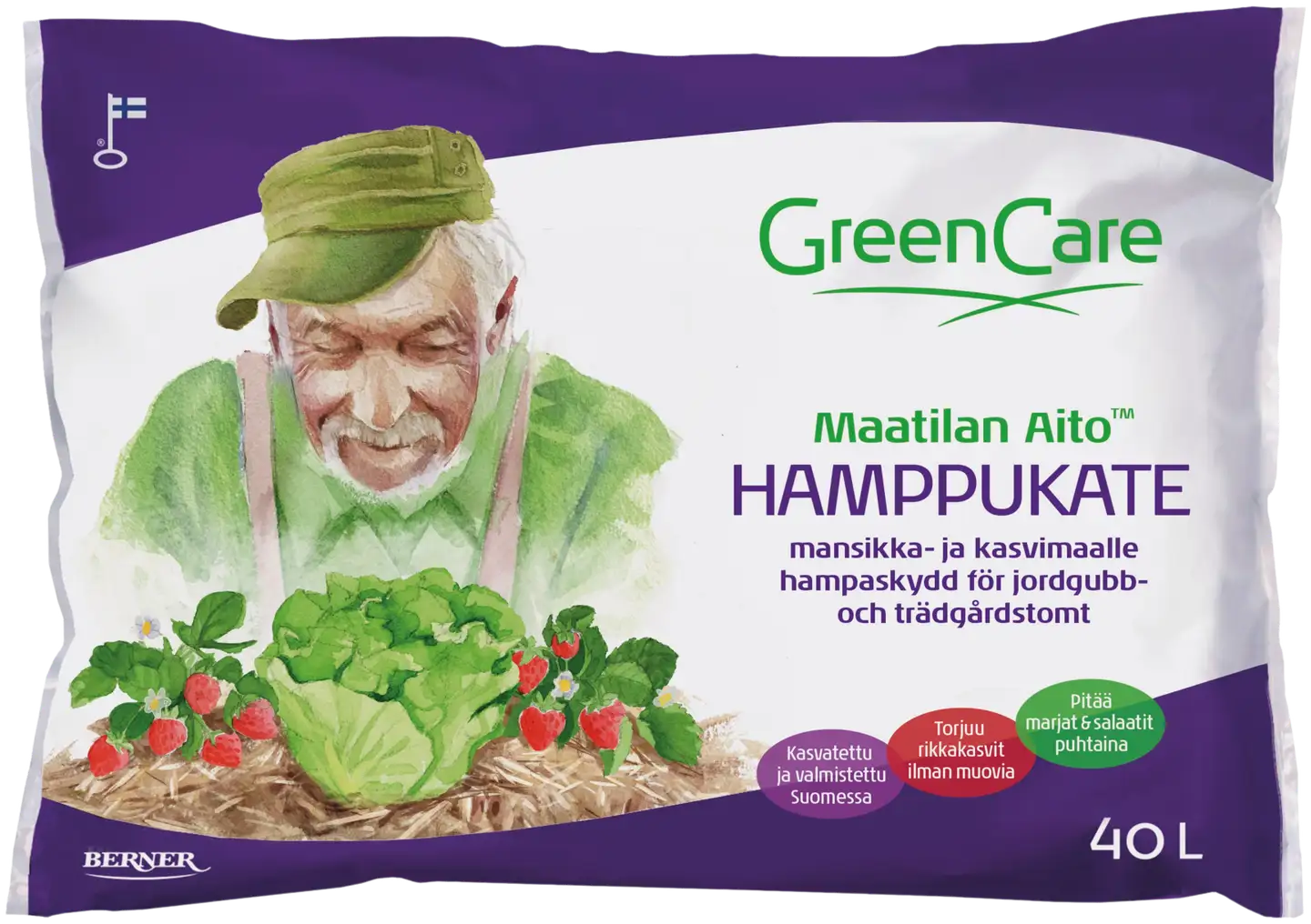 GreenCare Maatilan AitoTM Hamppukate 40 l