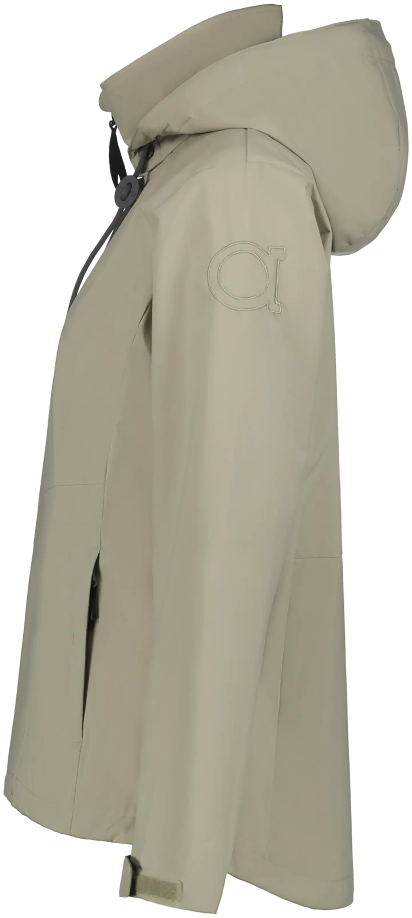 Torstai naisten kuoritakki Kuurna 941200521T - ANTIIKINVIHREÄ - 3