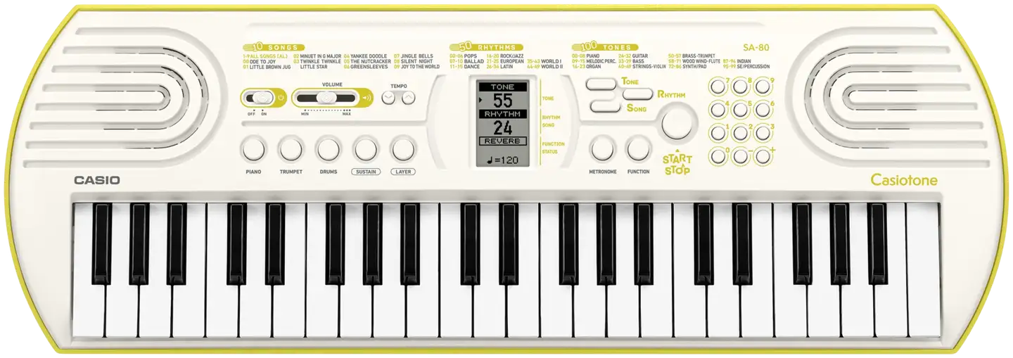 Casio kosketinsoitin SA-80