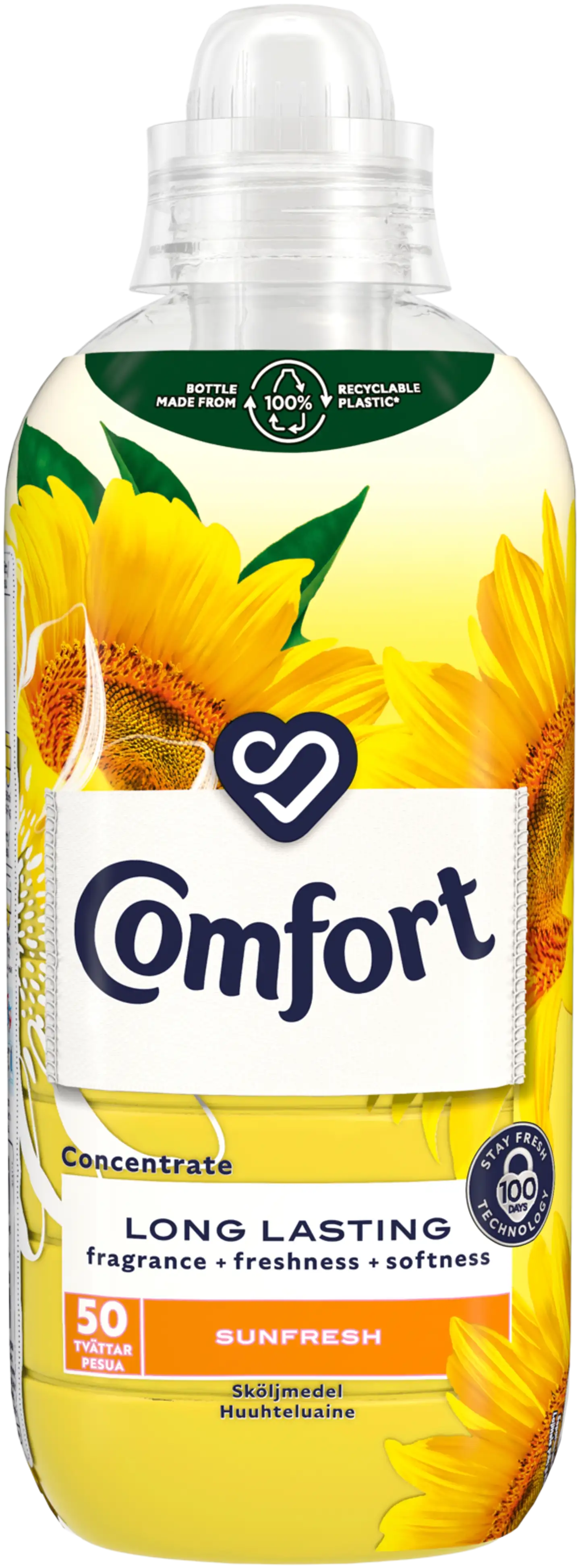 Comfort Sunfresh huuhteluaine pitkäkestoinen tuoksu 762 ml - 1