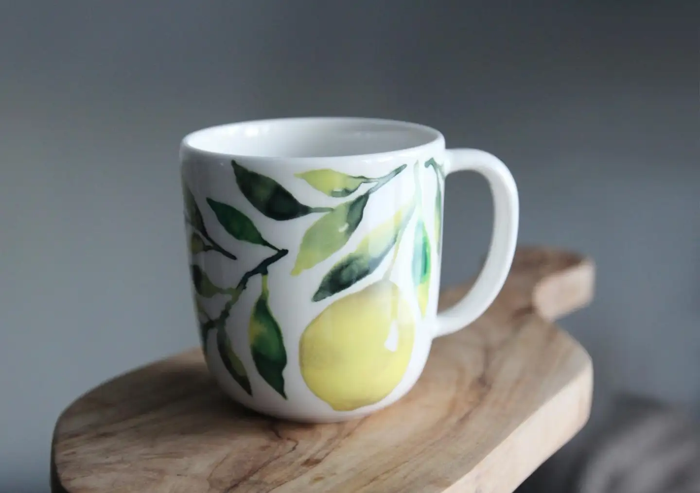 Kultakeramiikka muki Sitruuna 3 dl - 2