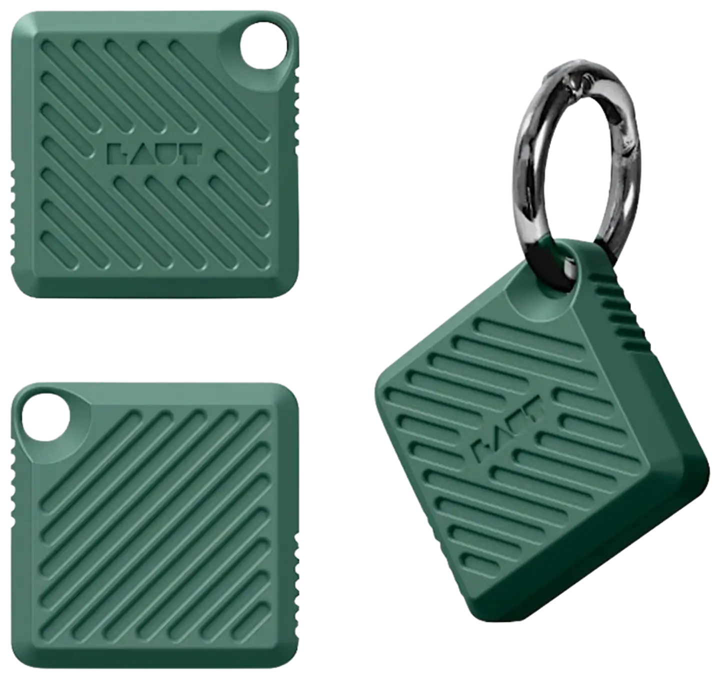 LAUT CAPSULE IMPKT AirTag paikantimen suoja vihreä - 2
