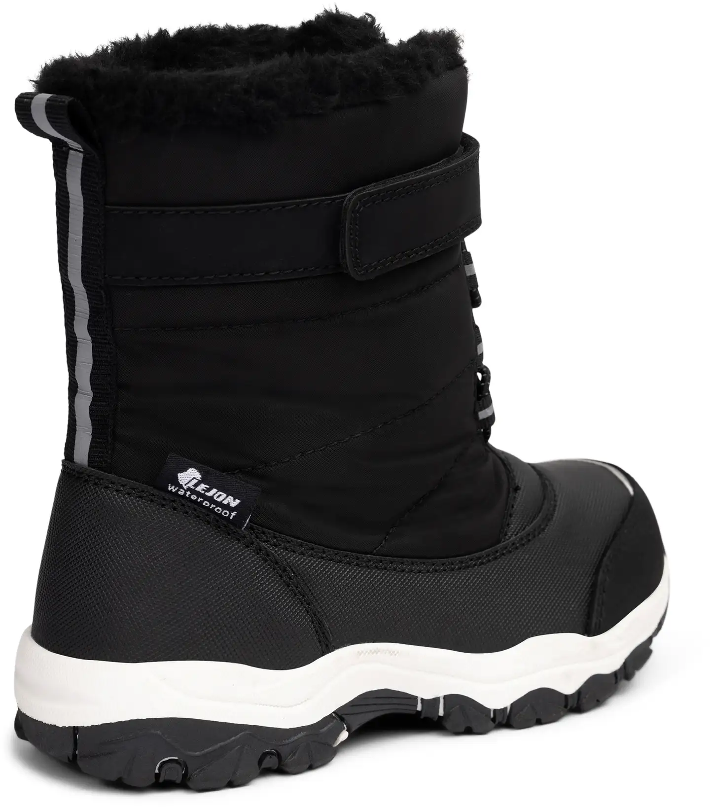Lejon lasten vedenpitävät talvikengät Aiden - BLACK - 6