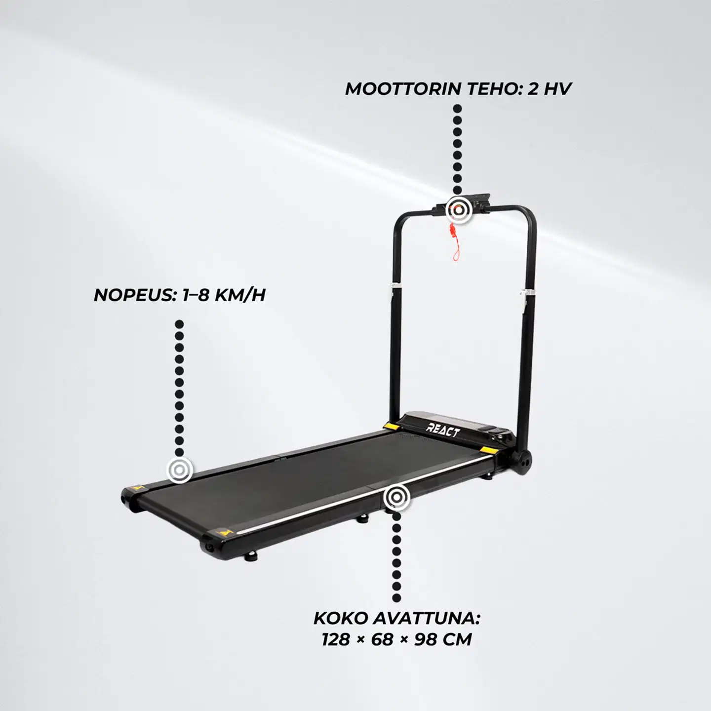 React Kävelymatto 2000 Taittuva - 10