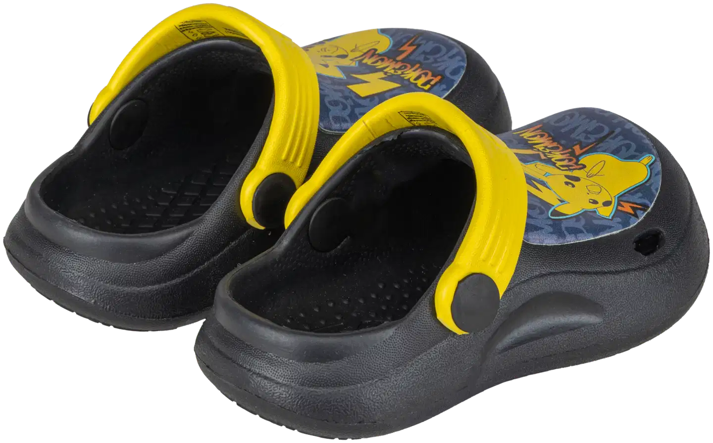 Pokemon lasten pistokkaat PO004060 - Black/yellow - 2