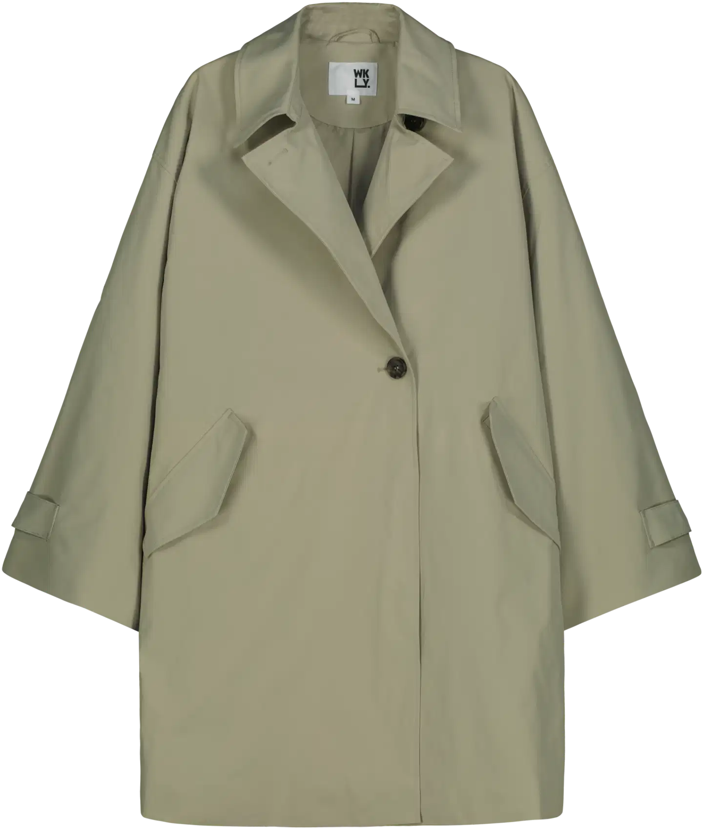 WKLY. naisten trenssitakki 225W102605 - Feather Gray - 1