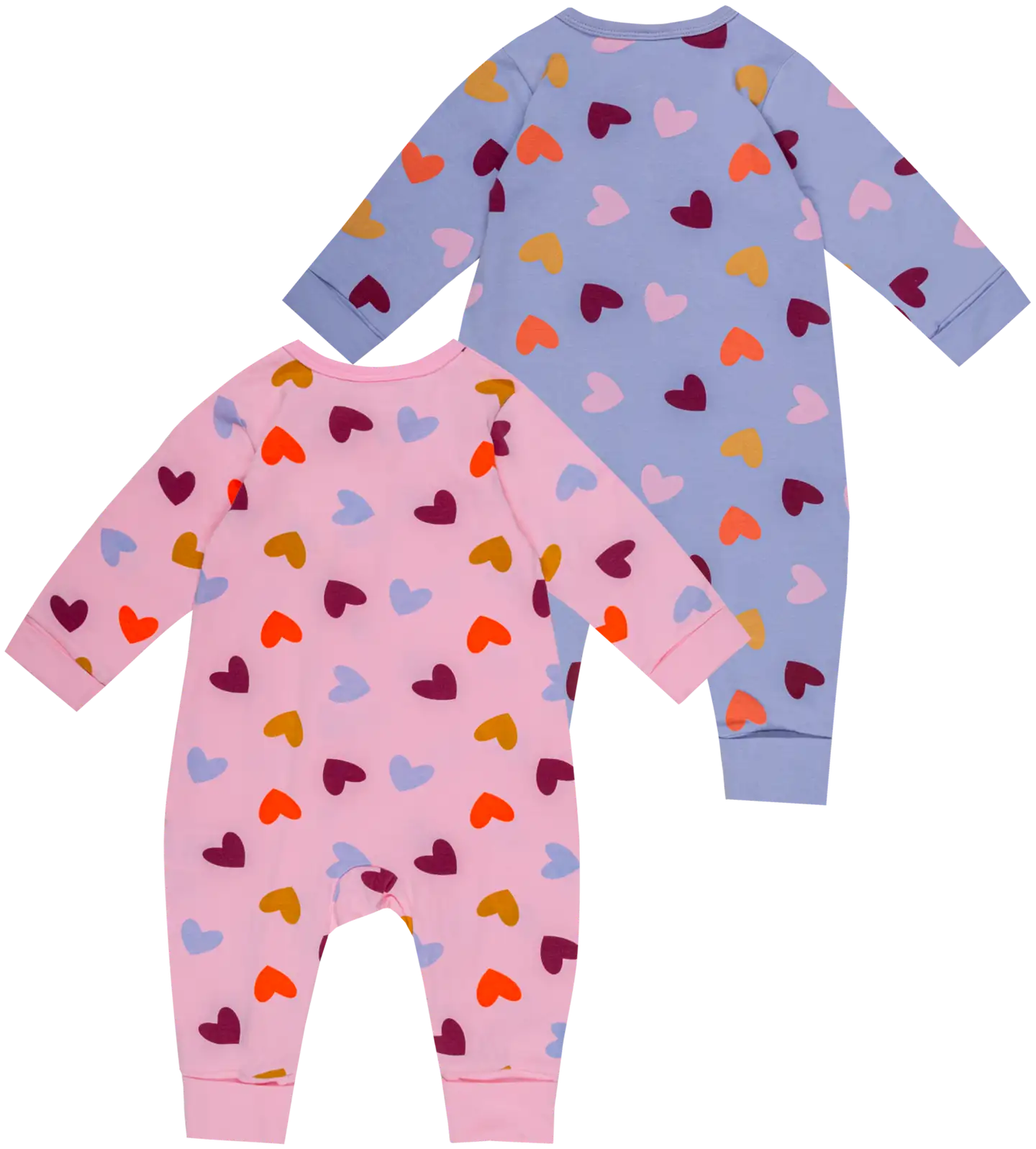 Ciraf vauvojen pyjama Sydän & Sydän 2-pack - pink hearts - 2