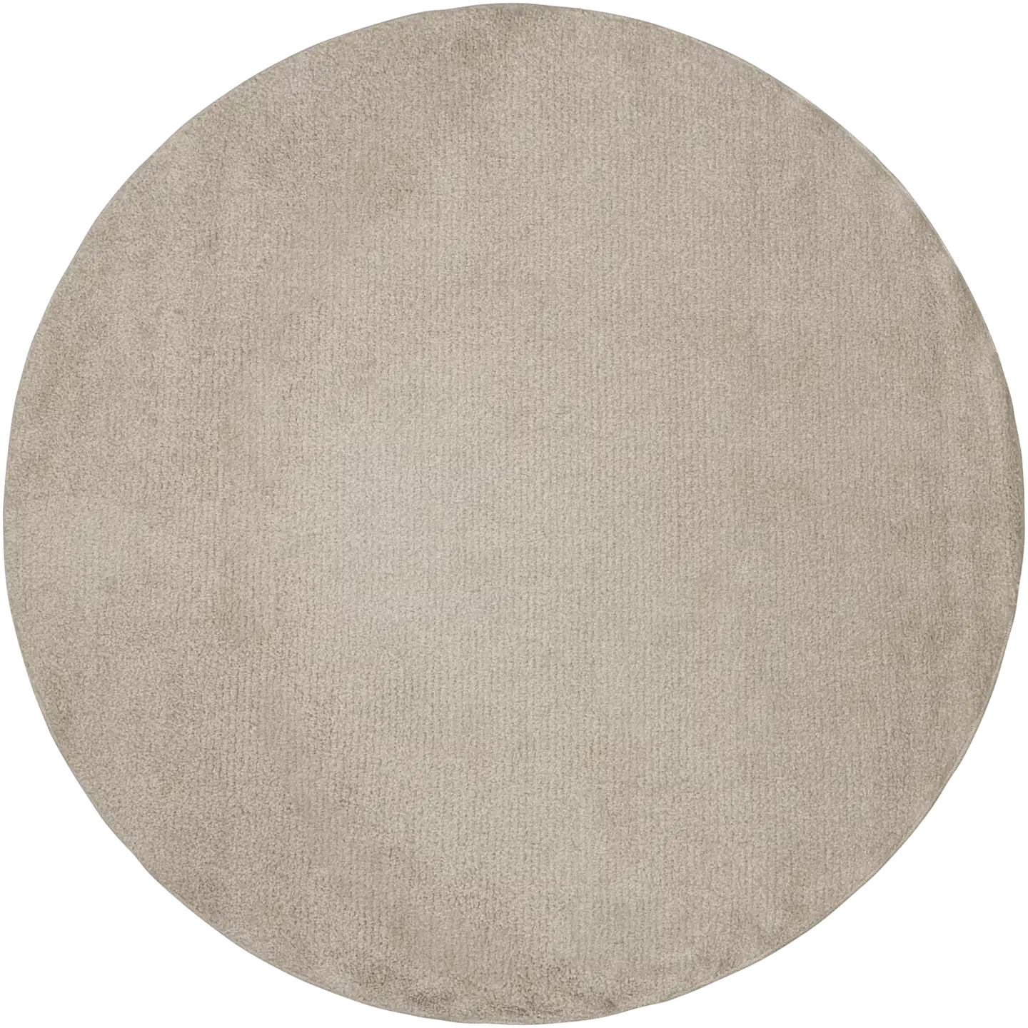 House nukkamatto Puffy pyöreä 130 cm kerma - 1