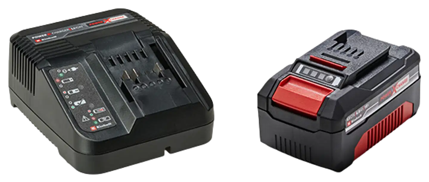 Einhell ruohonleikkuri-trimmerisetti GE-CM 18/33 Li Set - 2