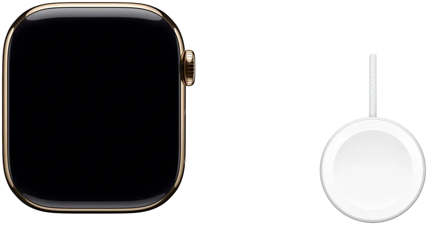 Apple Watch Series 11 GPS + Cellular 42mm kultatitaani kotelo, kultatitaani Milanese ranneke - MF8Y4QN/A - 7