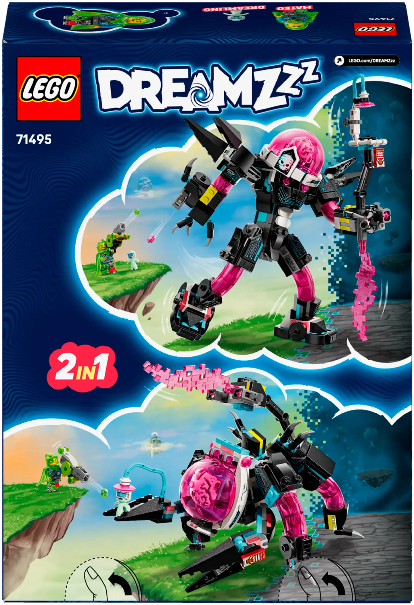 LEGO® DREAMZzz 71495 Mateo vastaan kyberälykkörobotti - 3