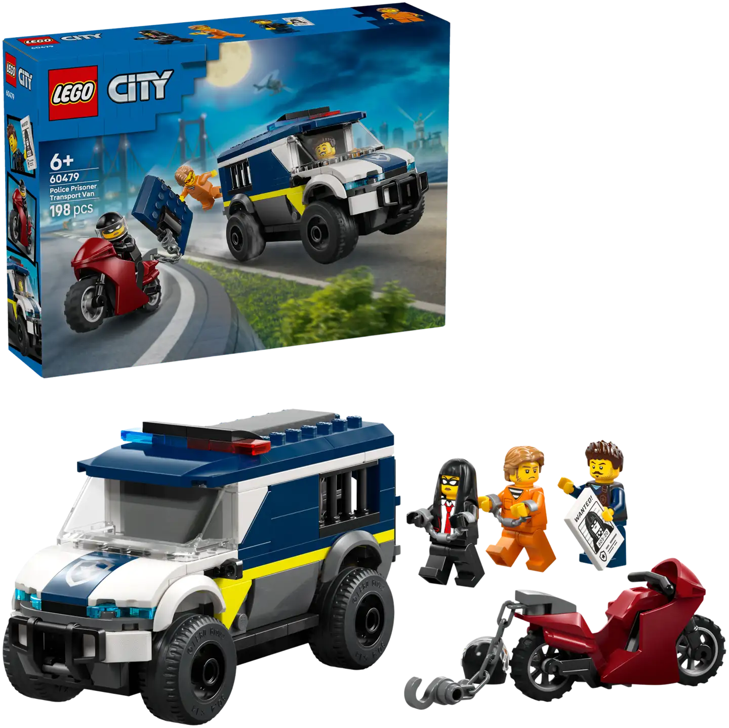 LEGO® City Police 60479 Poliisin vankienkuljetusauto - 1