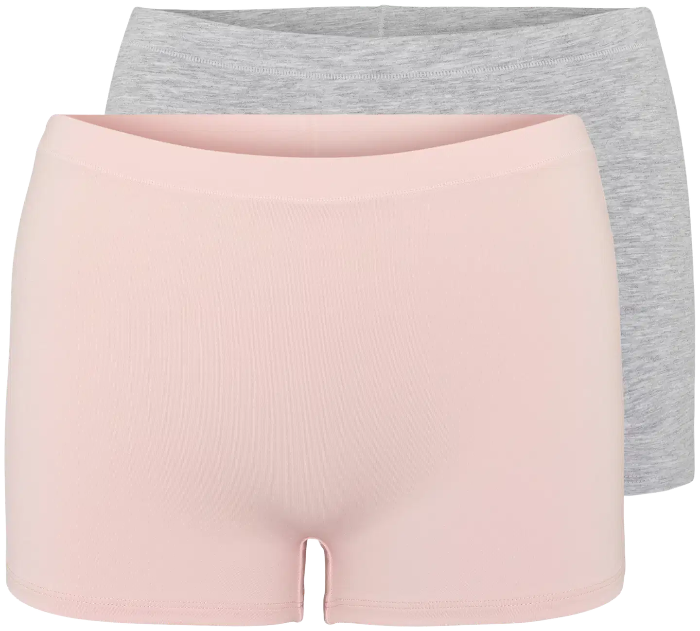 Pierre Robert naisten boxer alushousut 2-pack HU72 - Grey,Pink - 1