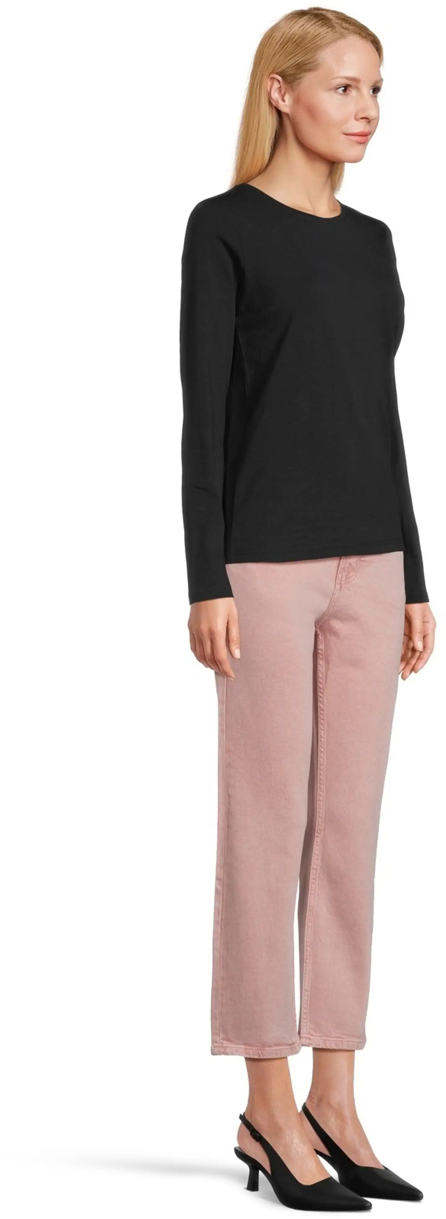 House naisten trikoopusero Donna O - Jet Black - 4