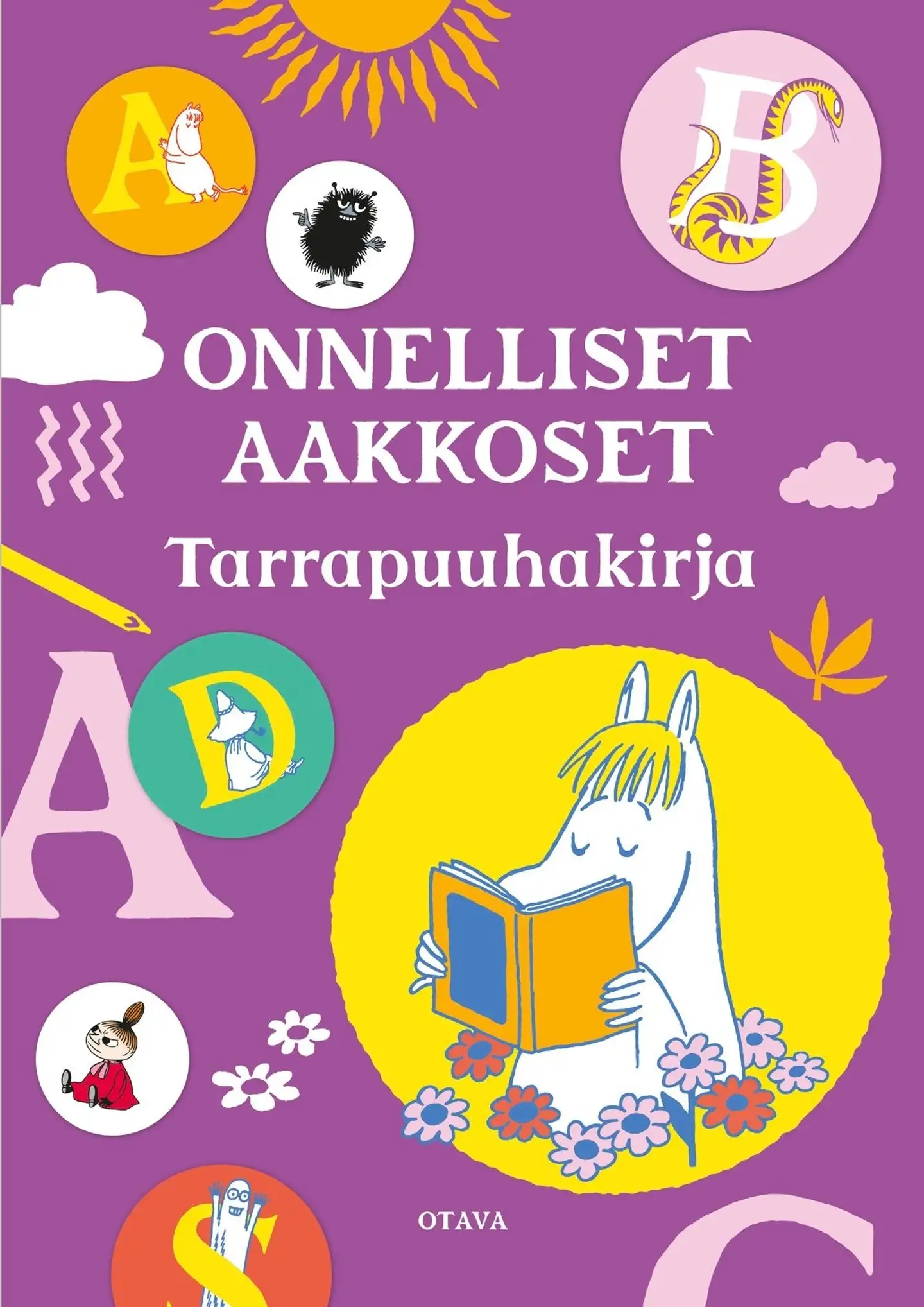 Muumit Onnelliset aakkoset - tarrapuuhakirja