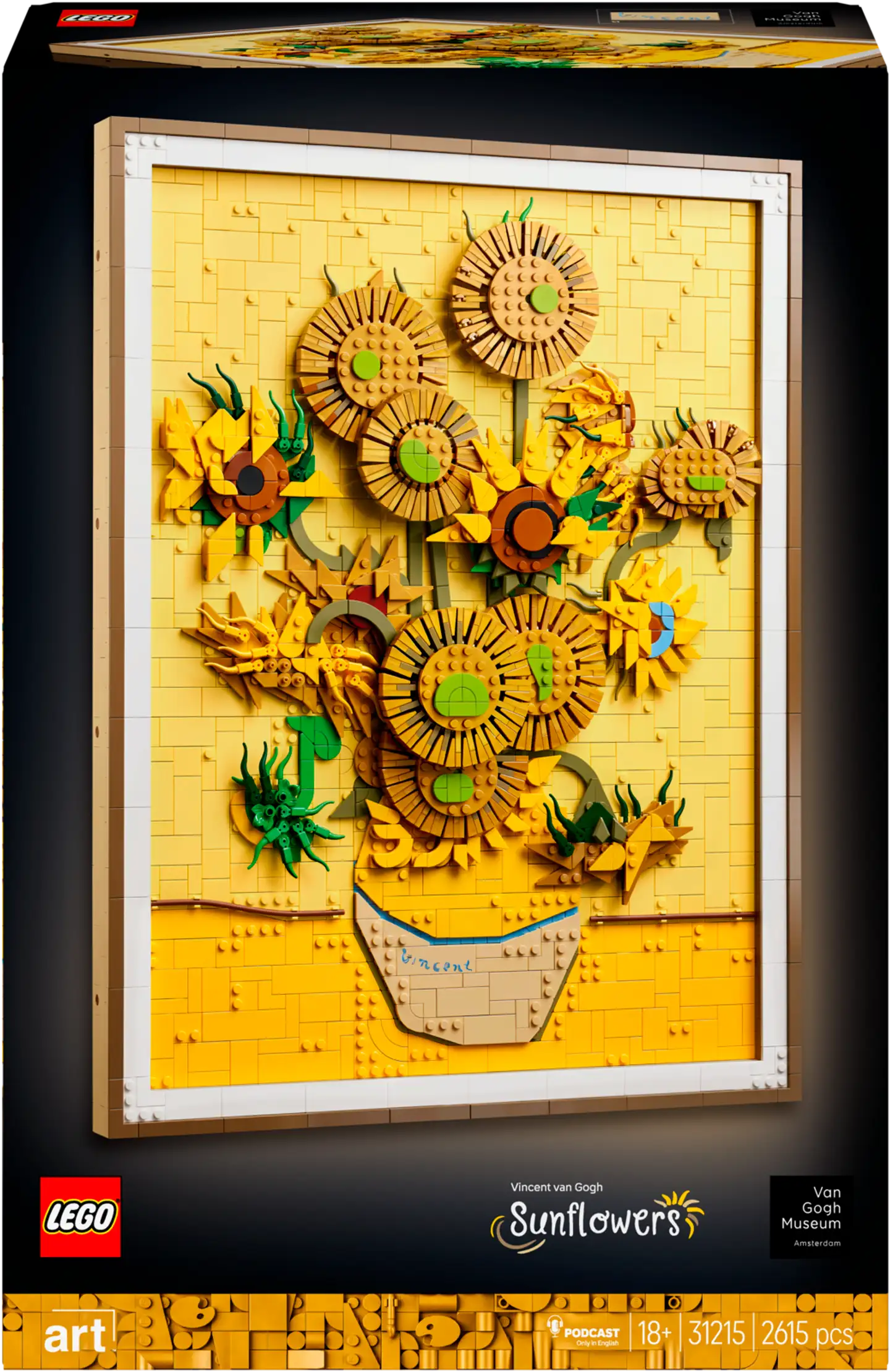 LEGO® Art 31215 Vincent van Gogh – Auringonkukkia - 2