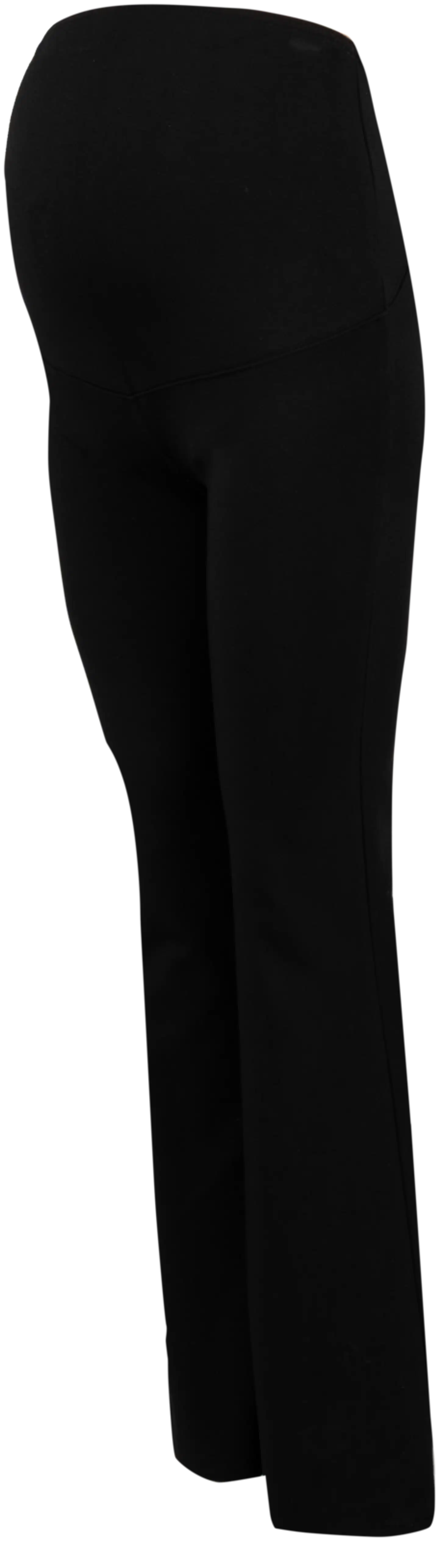House naisten äitiyshousut flare-lahkeet HMFlarey - Black - 2