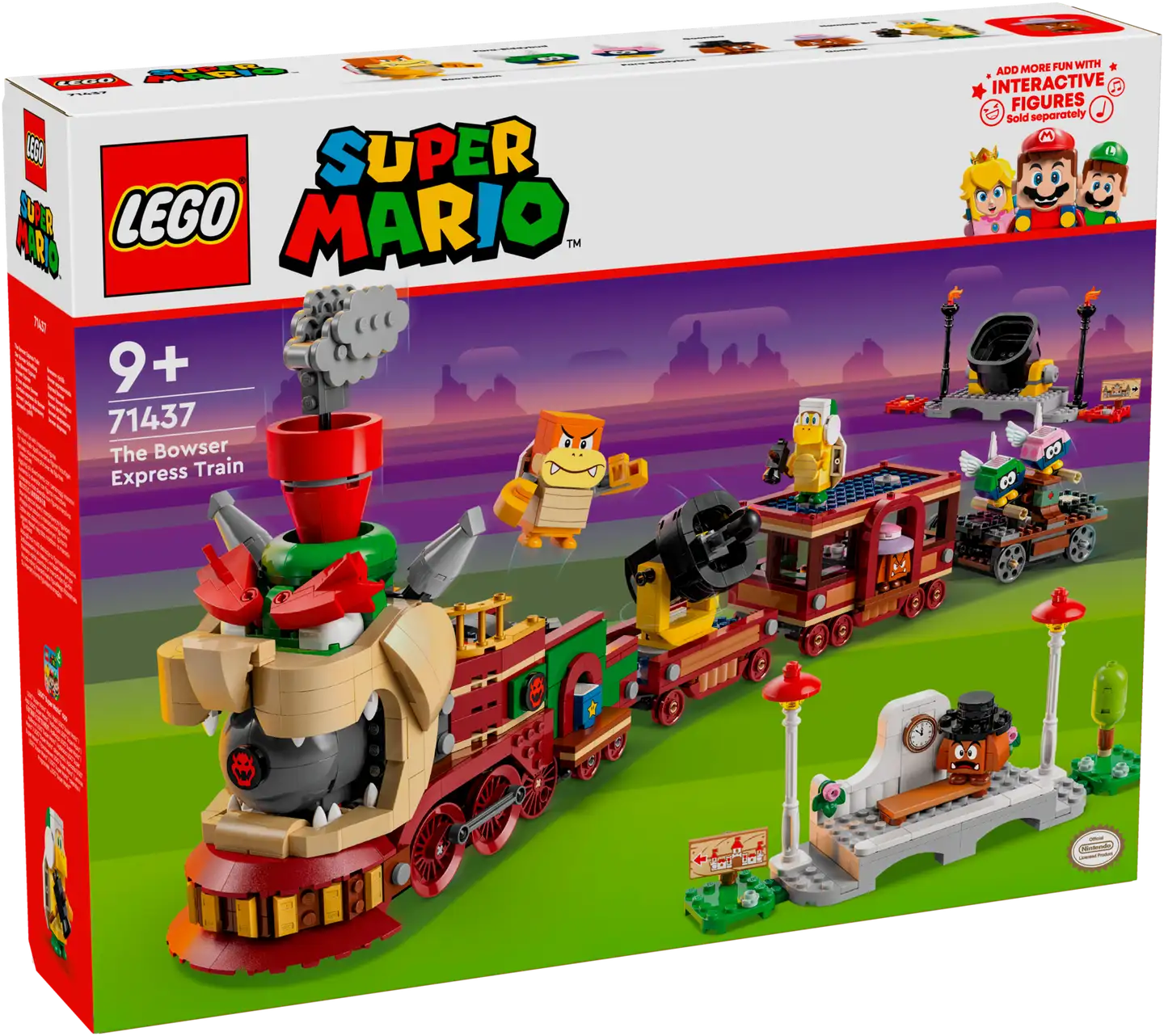 LEGO® Super Mario™ 71437 - Bowserin pikajuna - 2