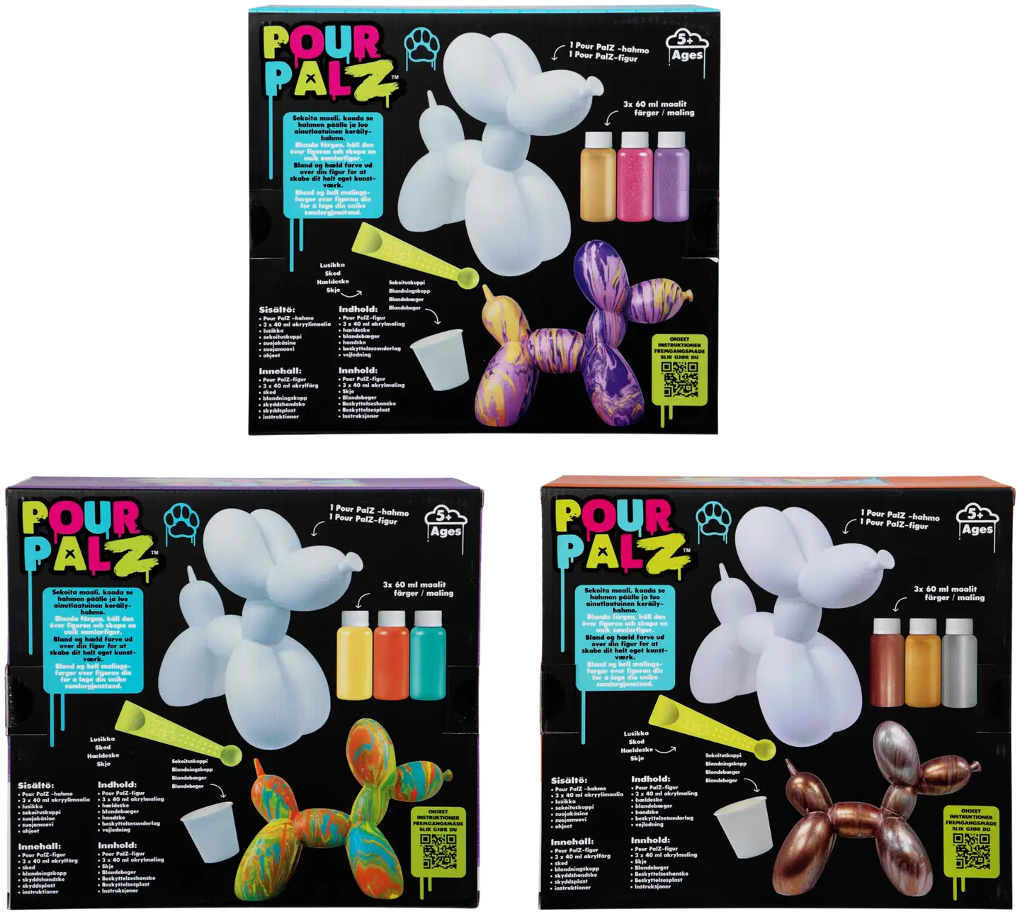 Pour Palz askartelu Balloon Dog - 3