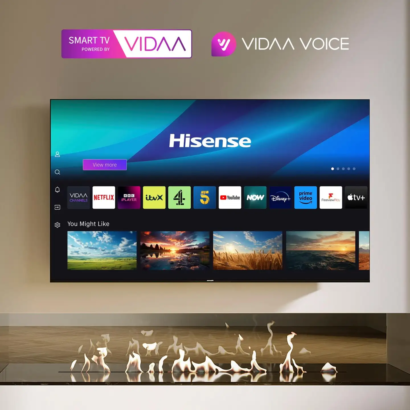 Hisense 40" FullHD Smart LED TV 40A4N - 3