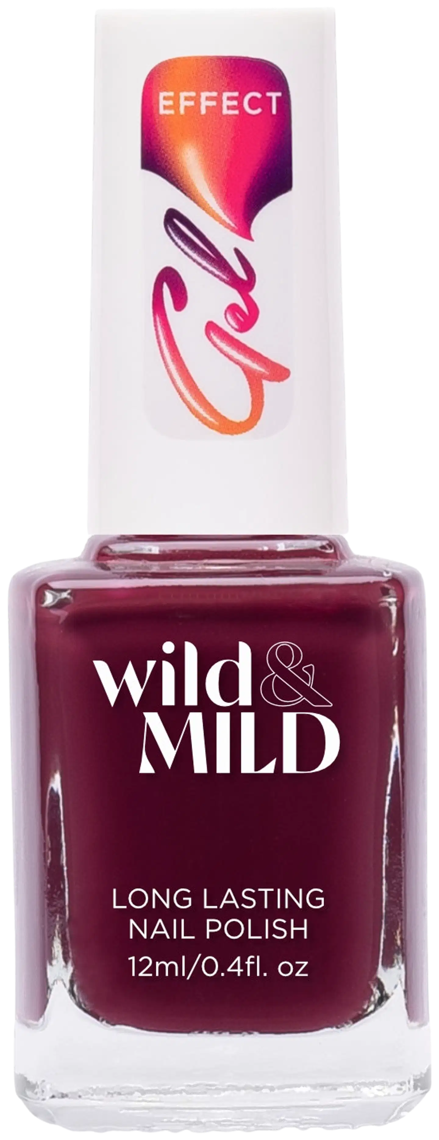 Wild&Mild Gel Effect nail polish GE71 Malibu 12 ml - Burgundy Bouquet