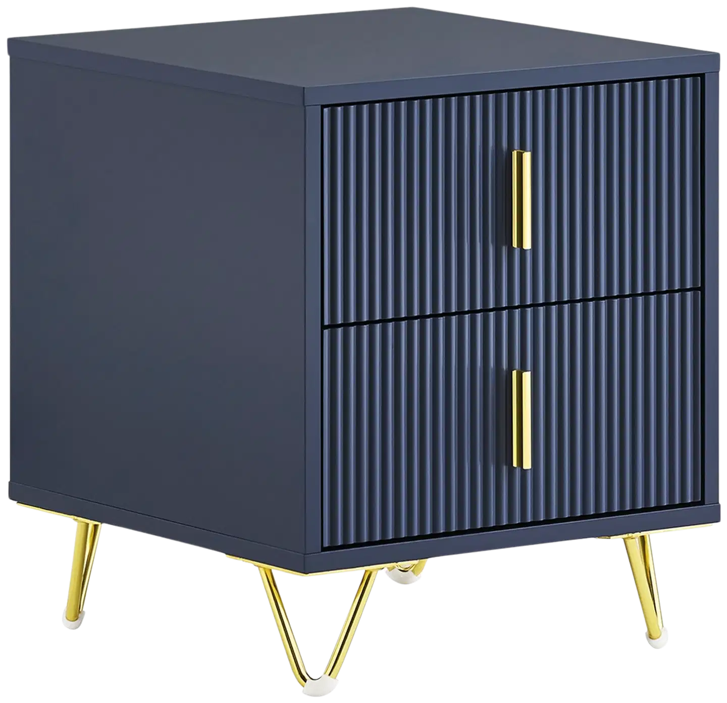 SoBuy yöpöytä tumman sininen FBT115-B - 3