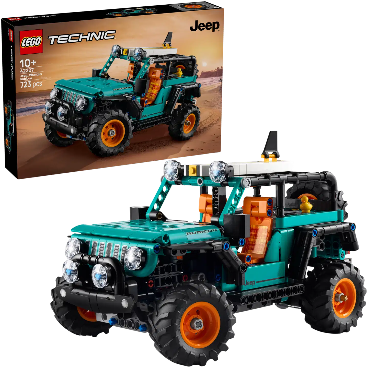 LEGO® Technic 42227 Jeep® Wrangler Rubicon ‑maasturi - 1