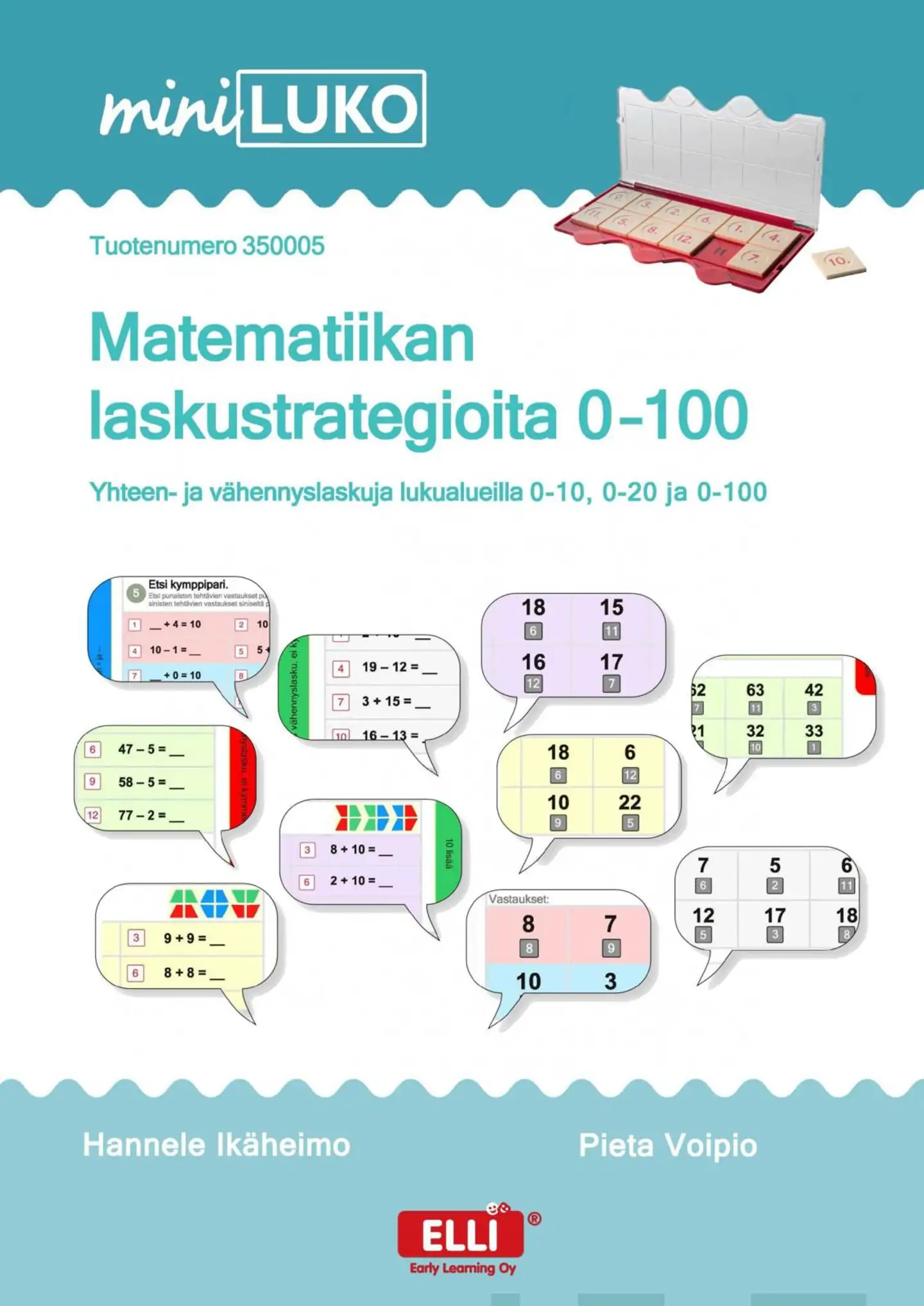 Ikäheimo, Matematiikan laskustrategioita 0-100 miniLUKO - Yhteen- ja vähennyslaskuja lukualueilla 0-10, 0-20 ja 0-100