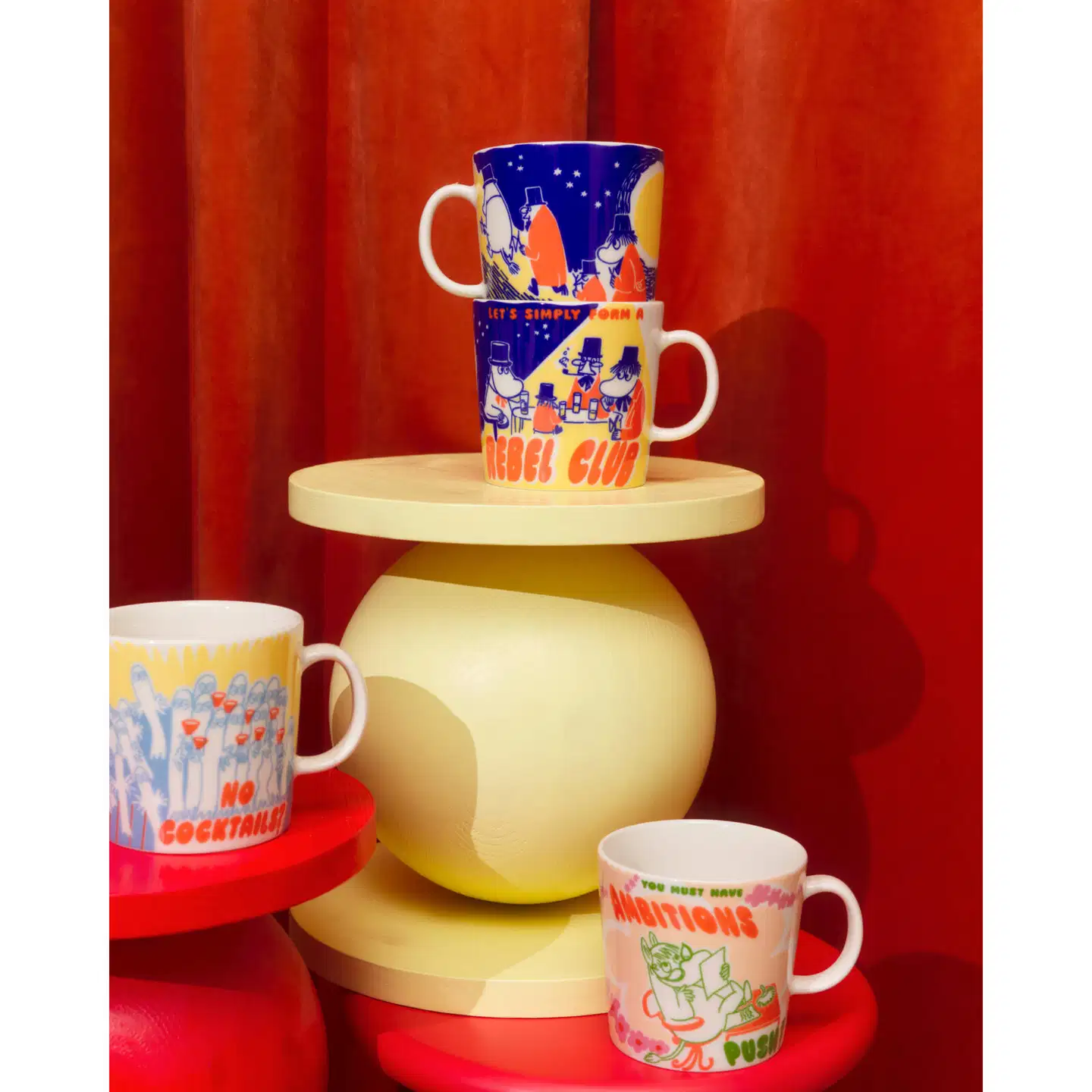 Moomin Arabia Muumi muki 0,4L Party Queue - 10