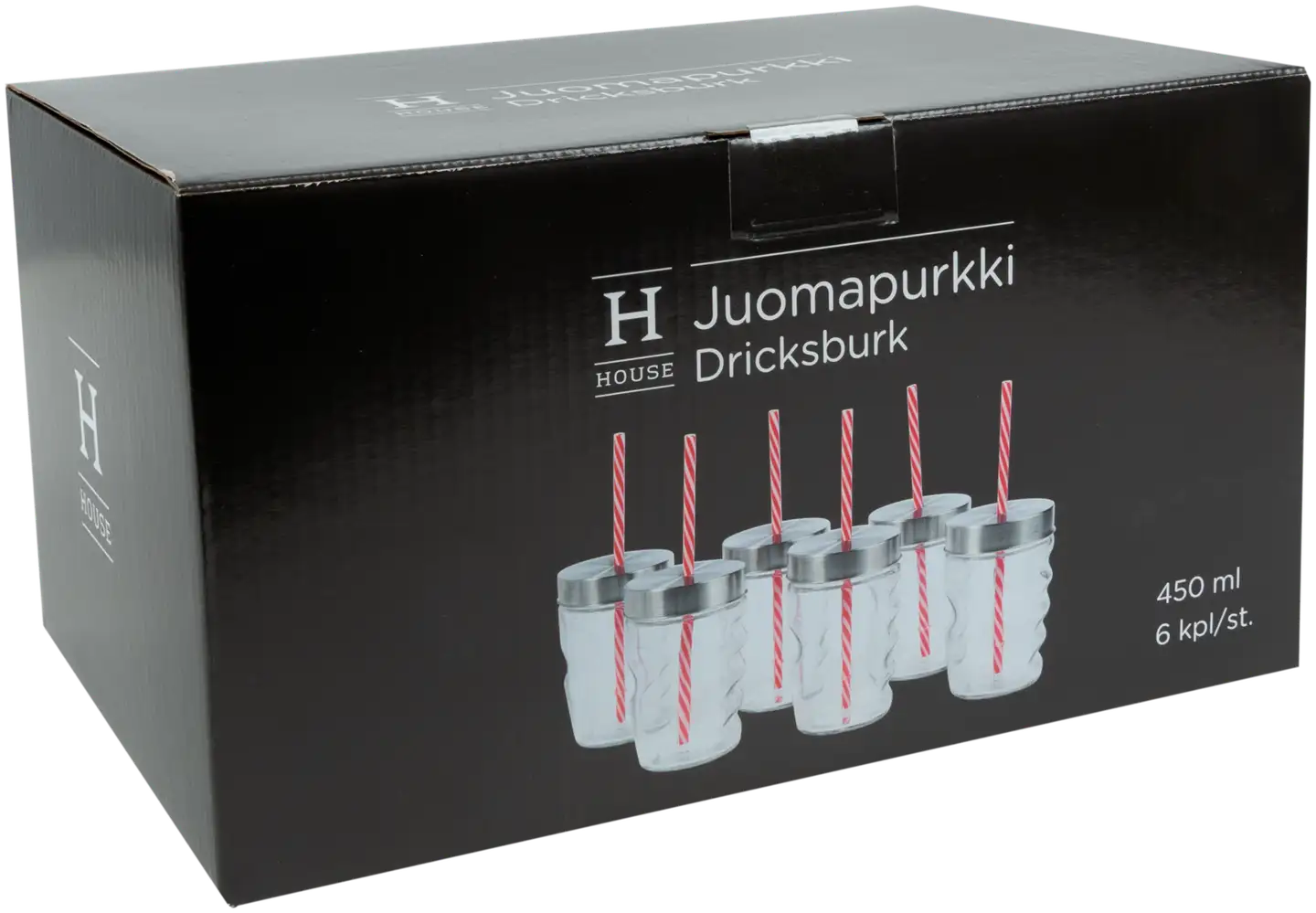 House juomapurkkisetti 4,5 dl 6-pack - 3