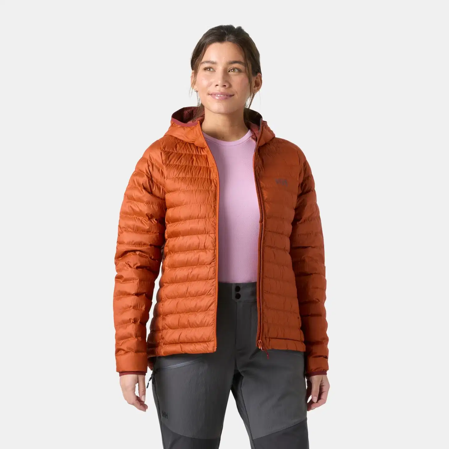 Helly Hansen naisten kevytvanutakki Sirdal Hooded Insulator 63501 - Ginger Biscuit - 3
