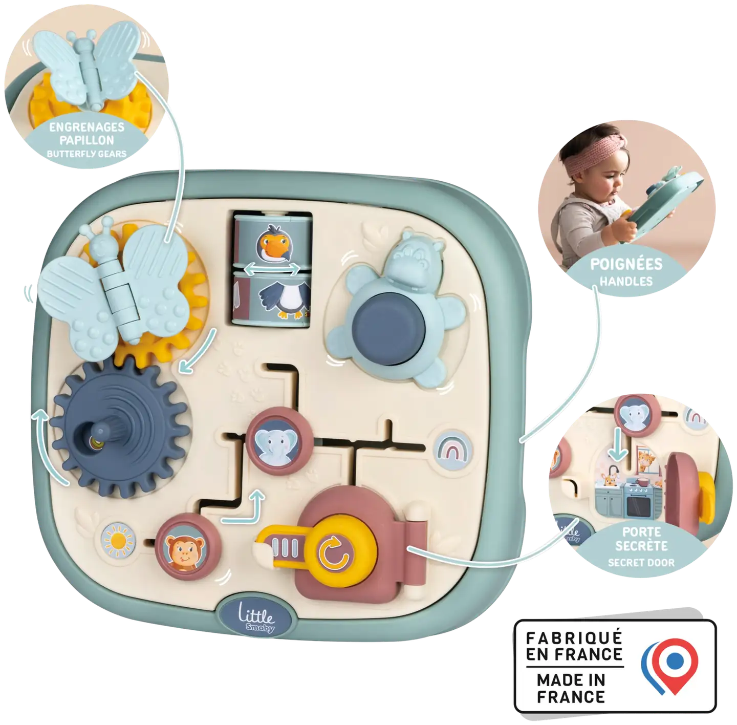 Little Smoby Activity Tablet, taitotaulu - 2