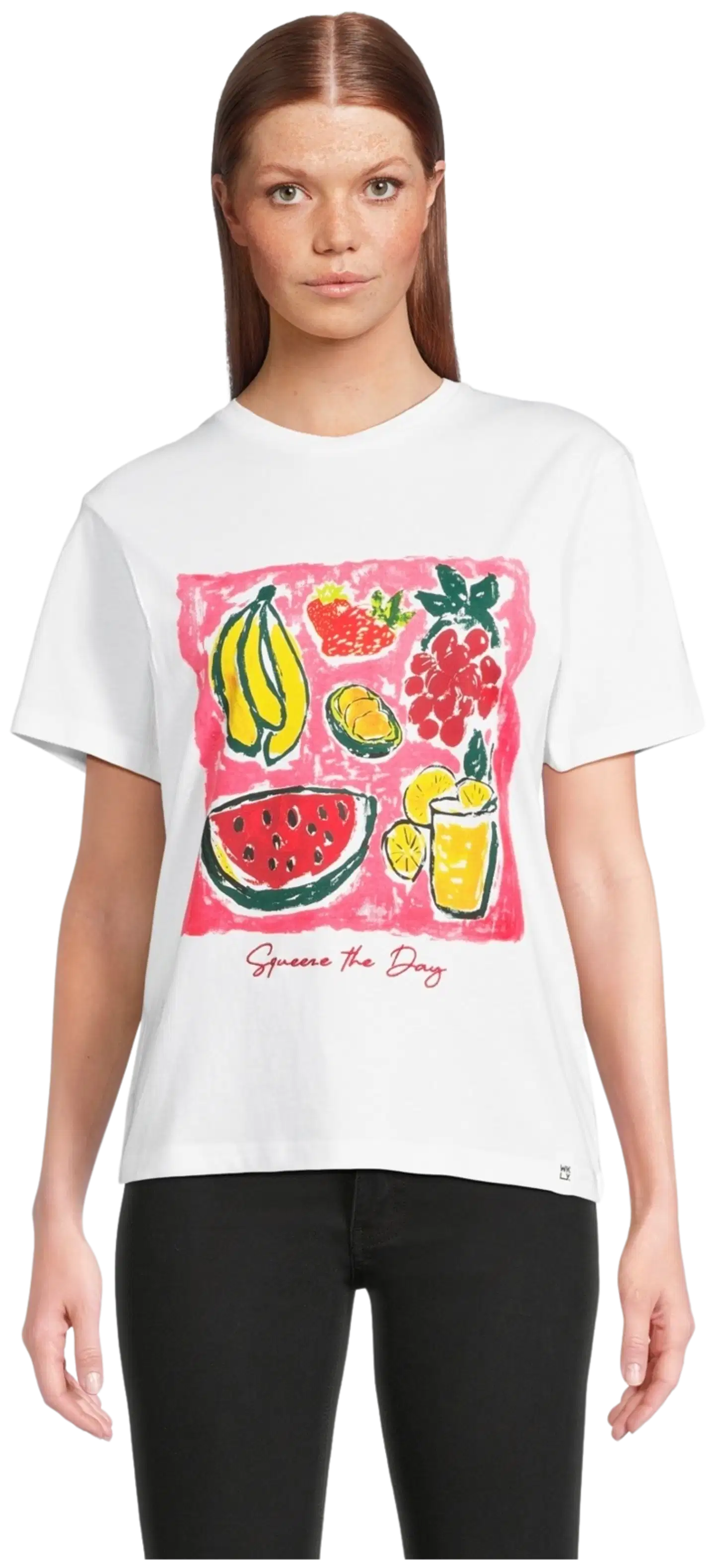 WKLY. naisten T-paita 213W030121 - Fruits - 1