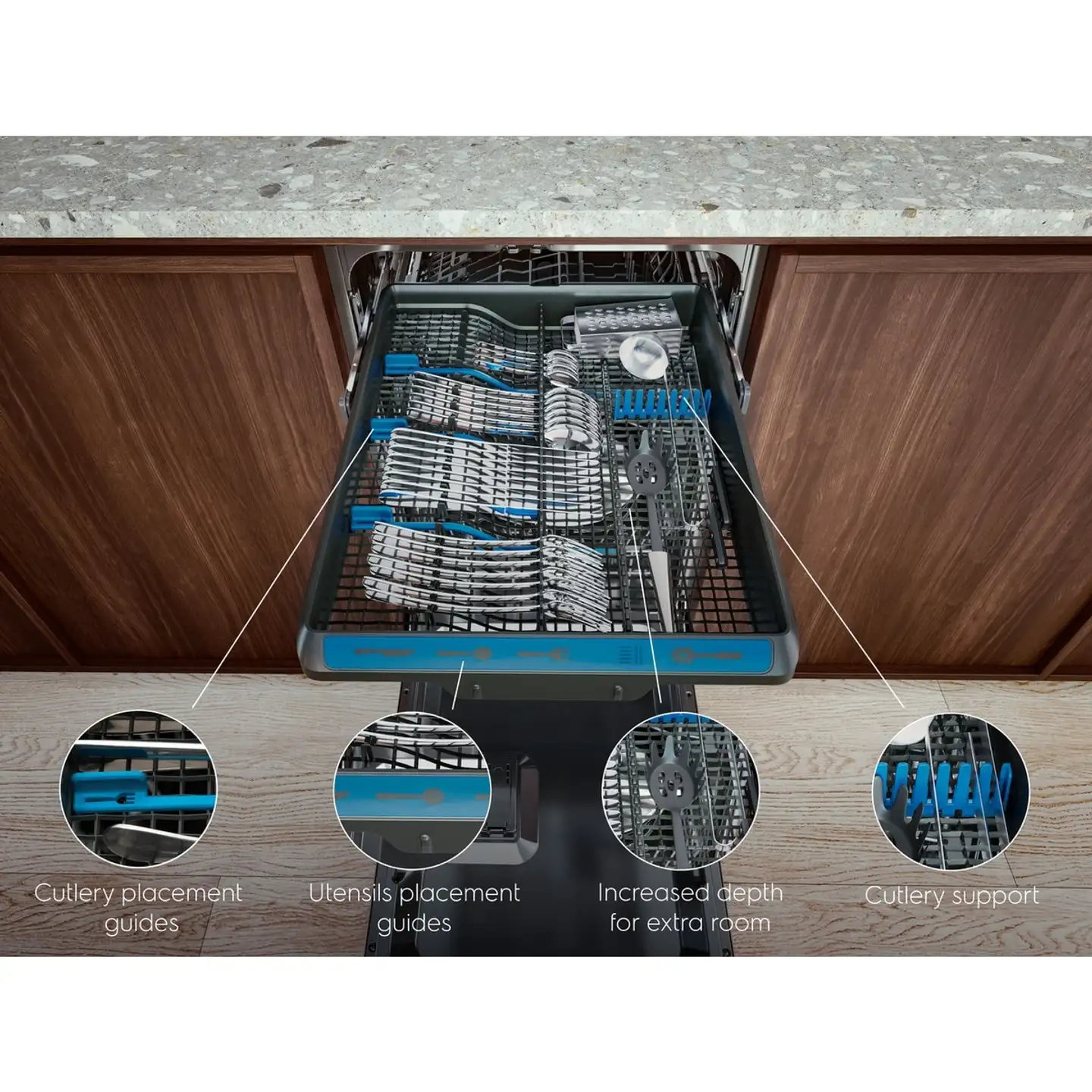 Electrolux astianpesukone ESM63300SW 45 cm leveä - 8