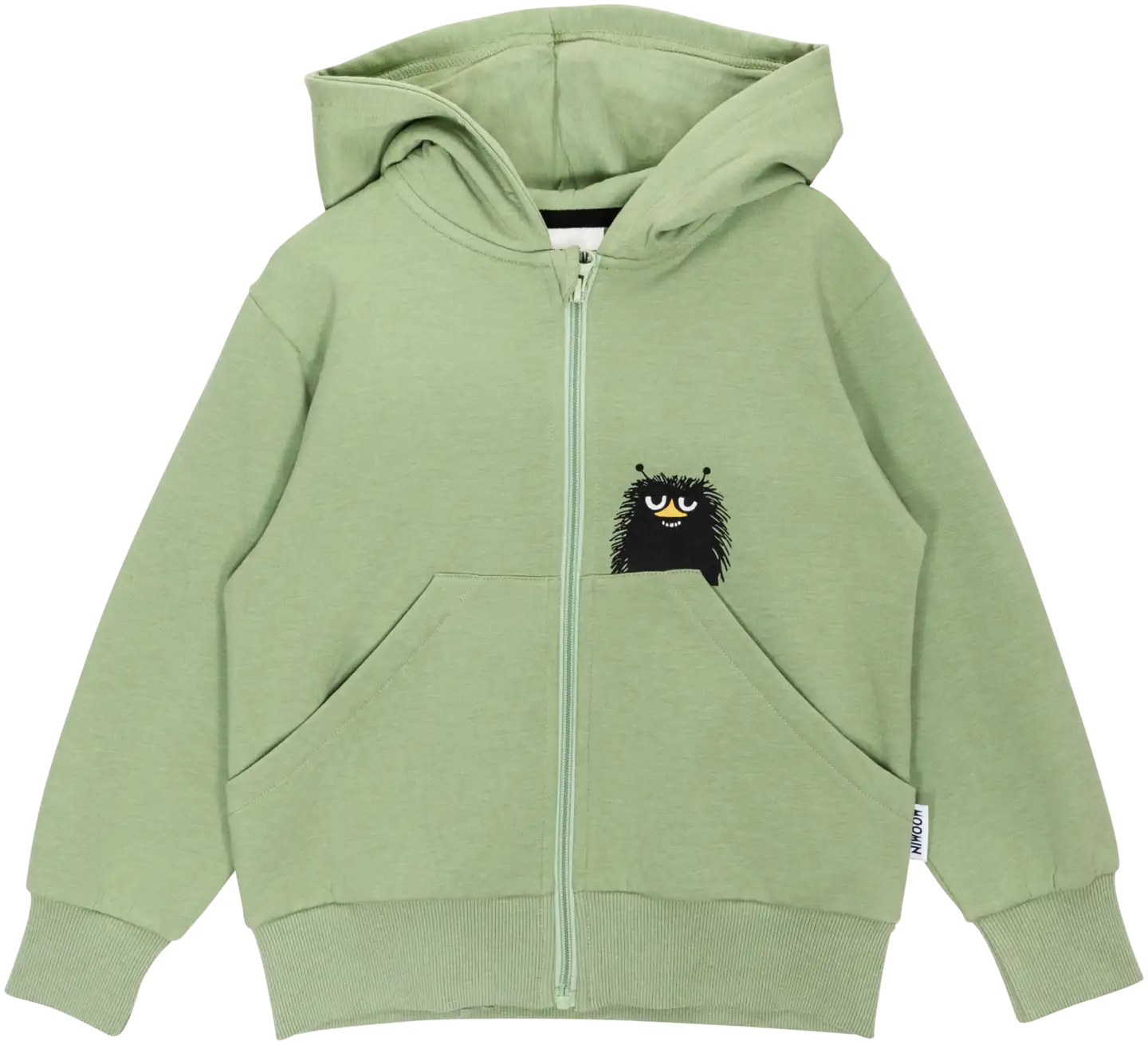 Muumi lasten huppari Hei Haisuli 591356 - VIHREÄ - 1