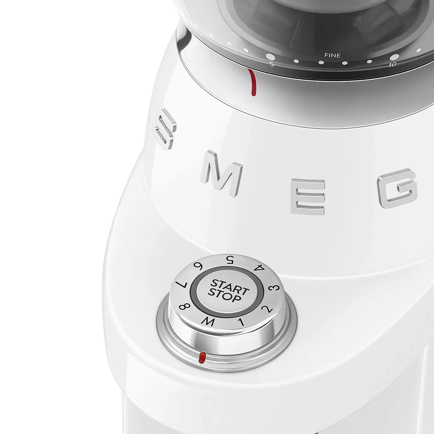 Smeg kahvimylly CGF03WHEU valkoinen - 8