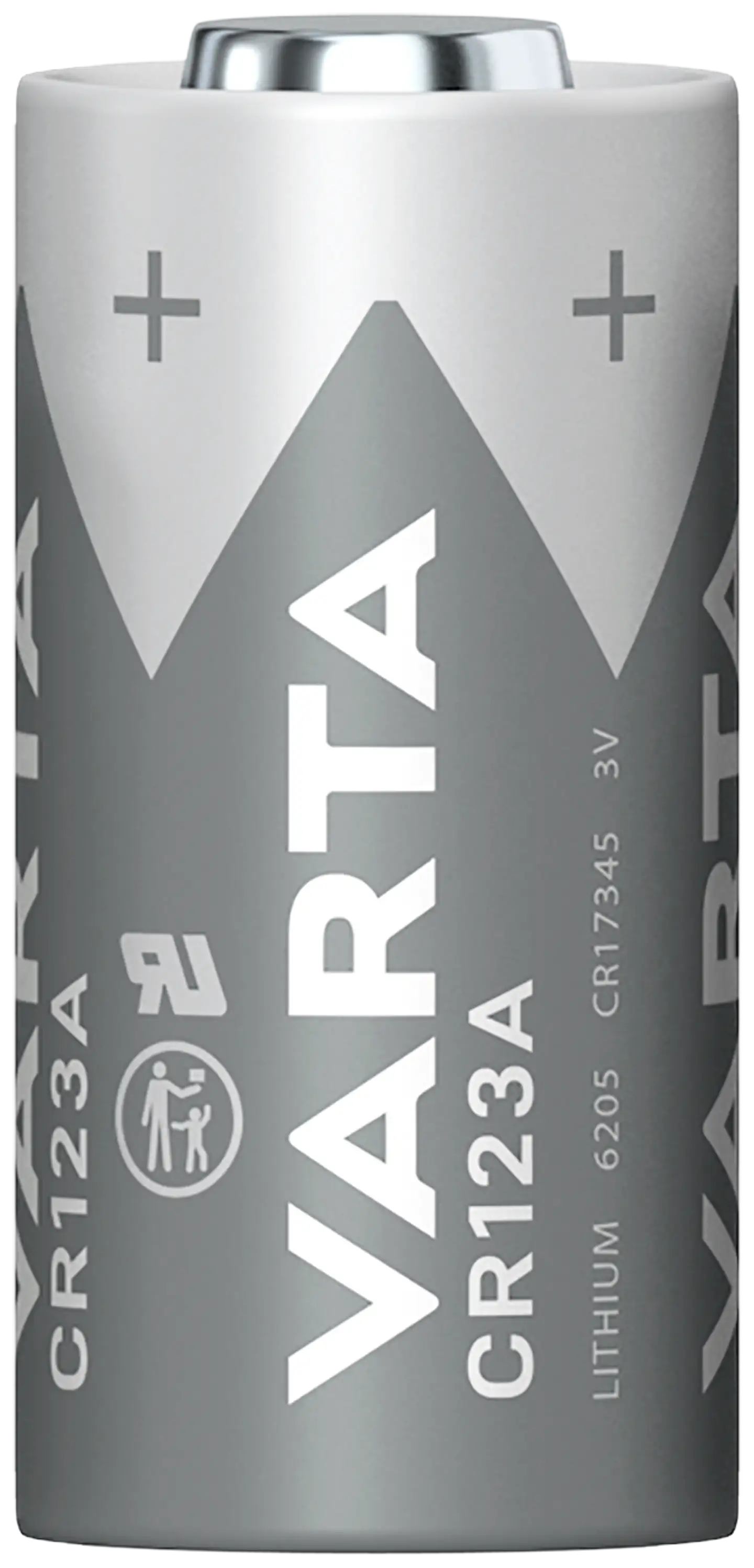 Varta erikoisparisto litium CR123A 2kpl - 2