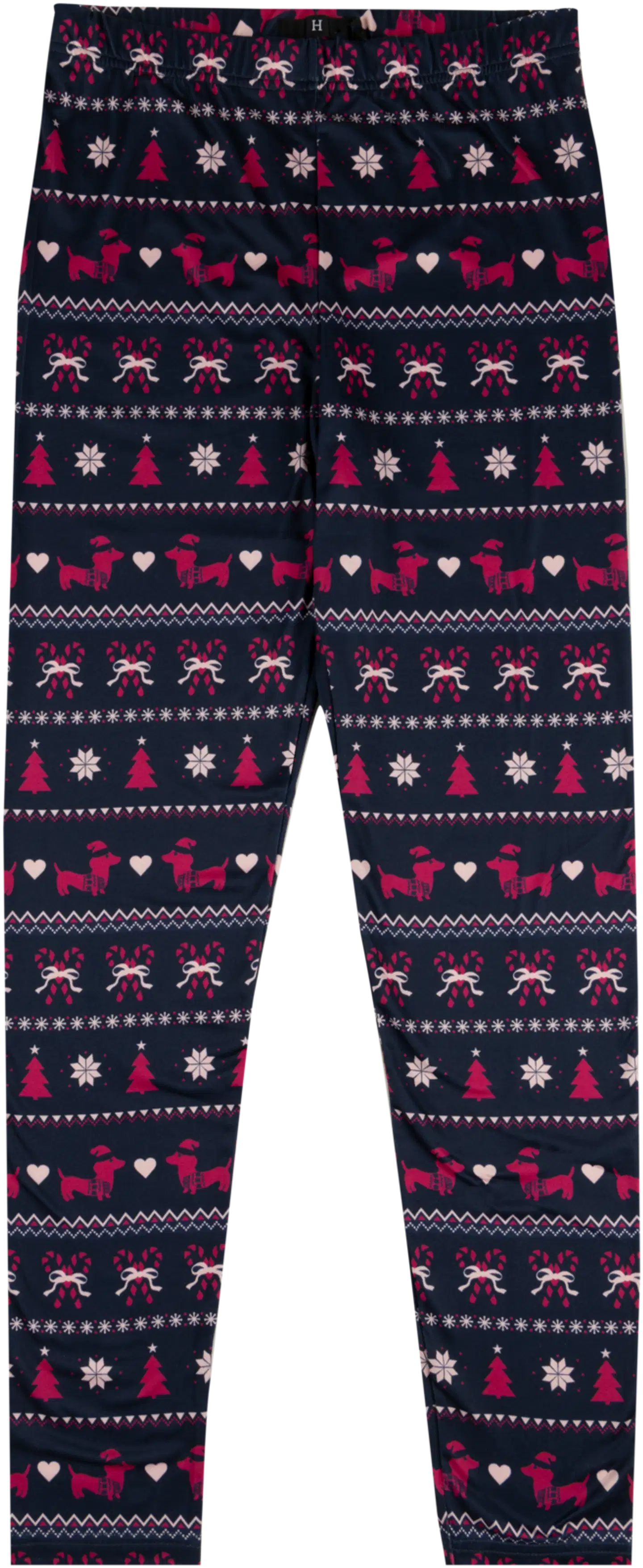 House naisten kuviolliset joululeggingsit 222HX42265 - Blue - 1