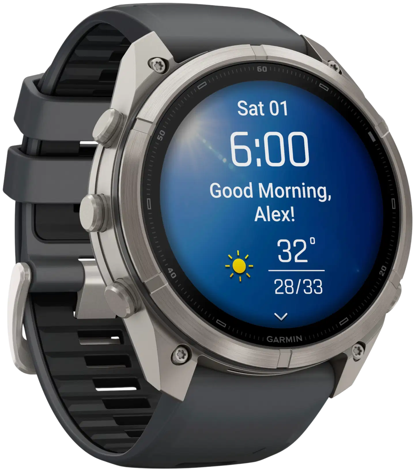 Garmin Fenix 9 Pro 51 mm titaani- ja grafiitinharmaa urheilukello - 6