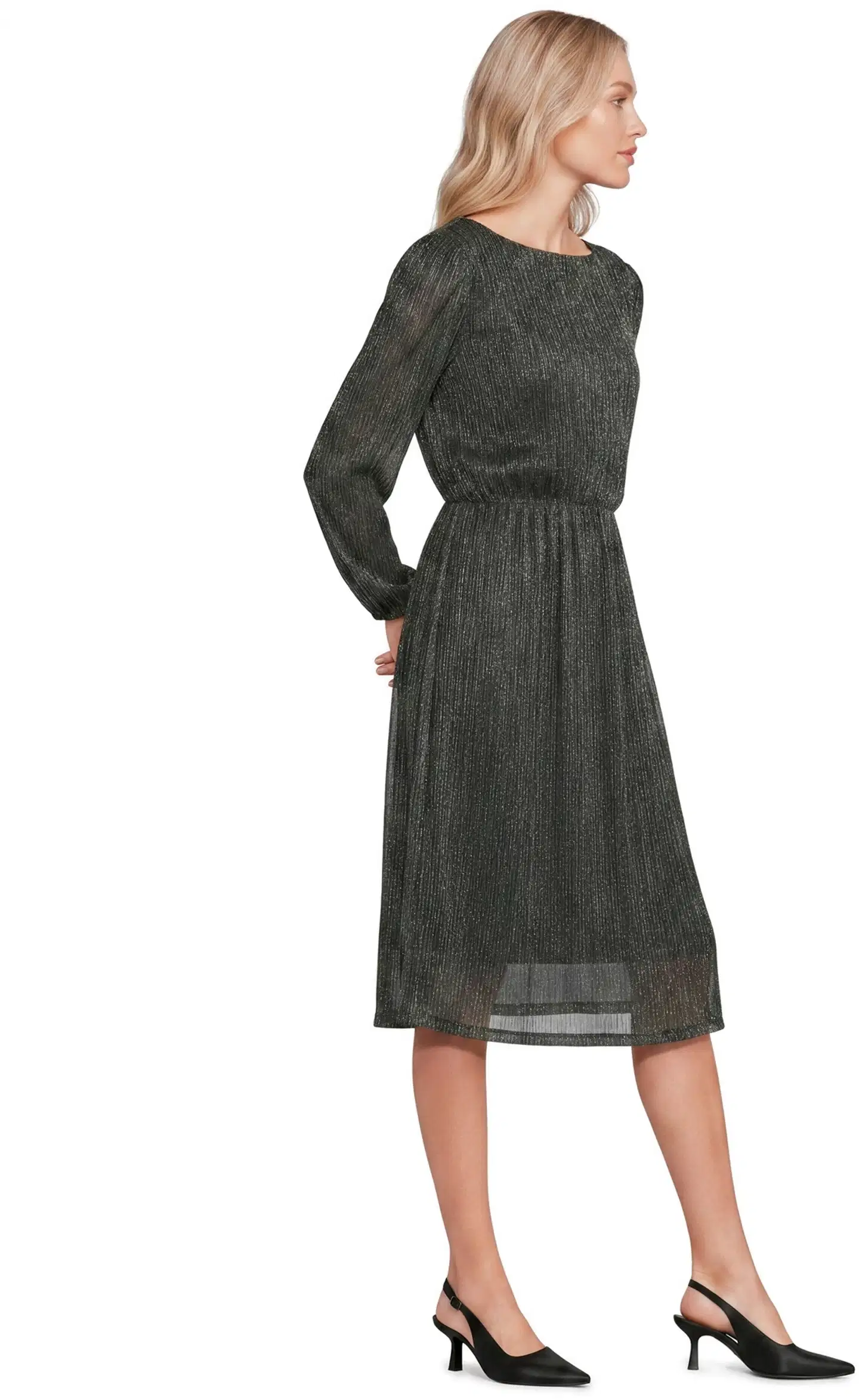 House naisten juhlamekko Mesh 218H264034 - black - 3