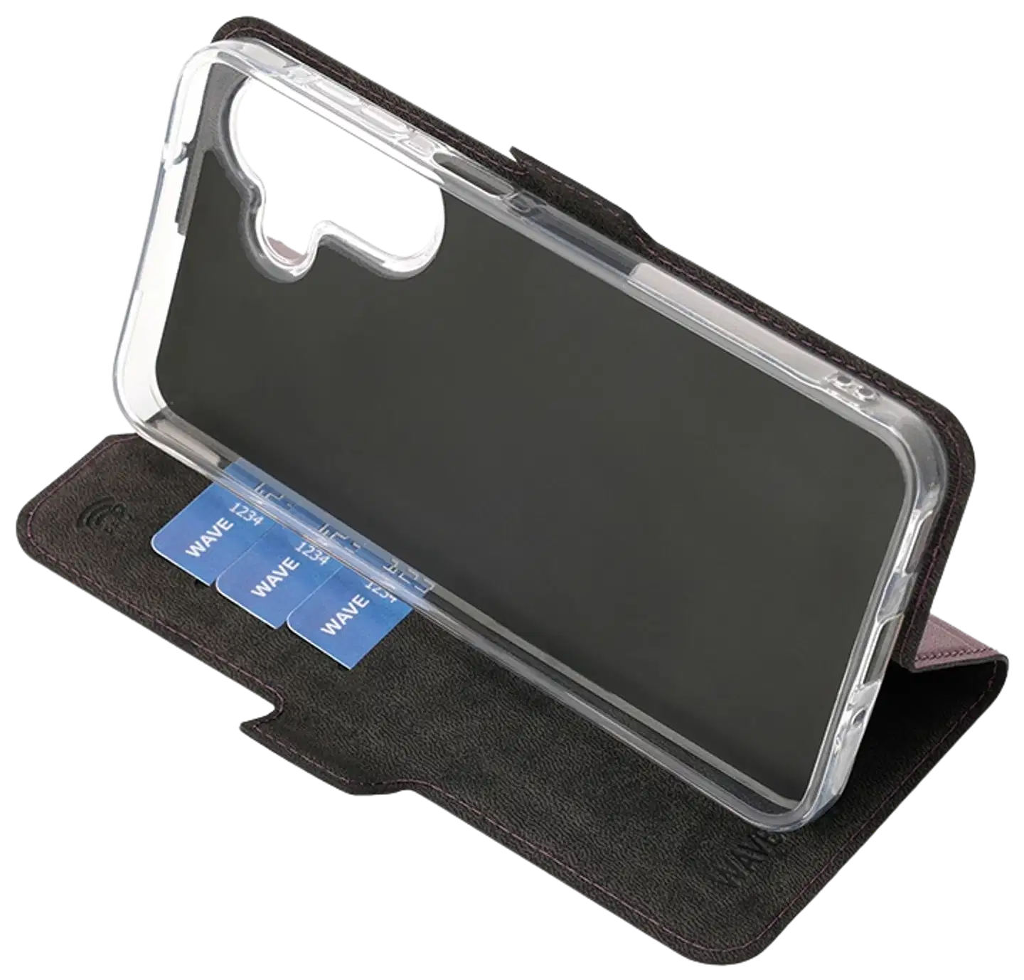 Wave Book Case, Samsung Galaxy A27 5G, Smoky Sangria - 5