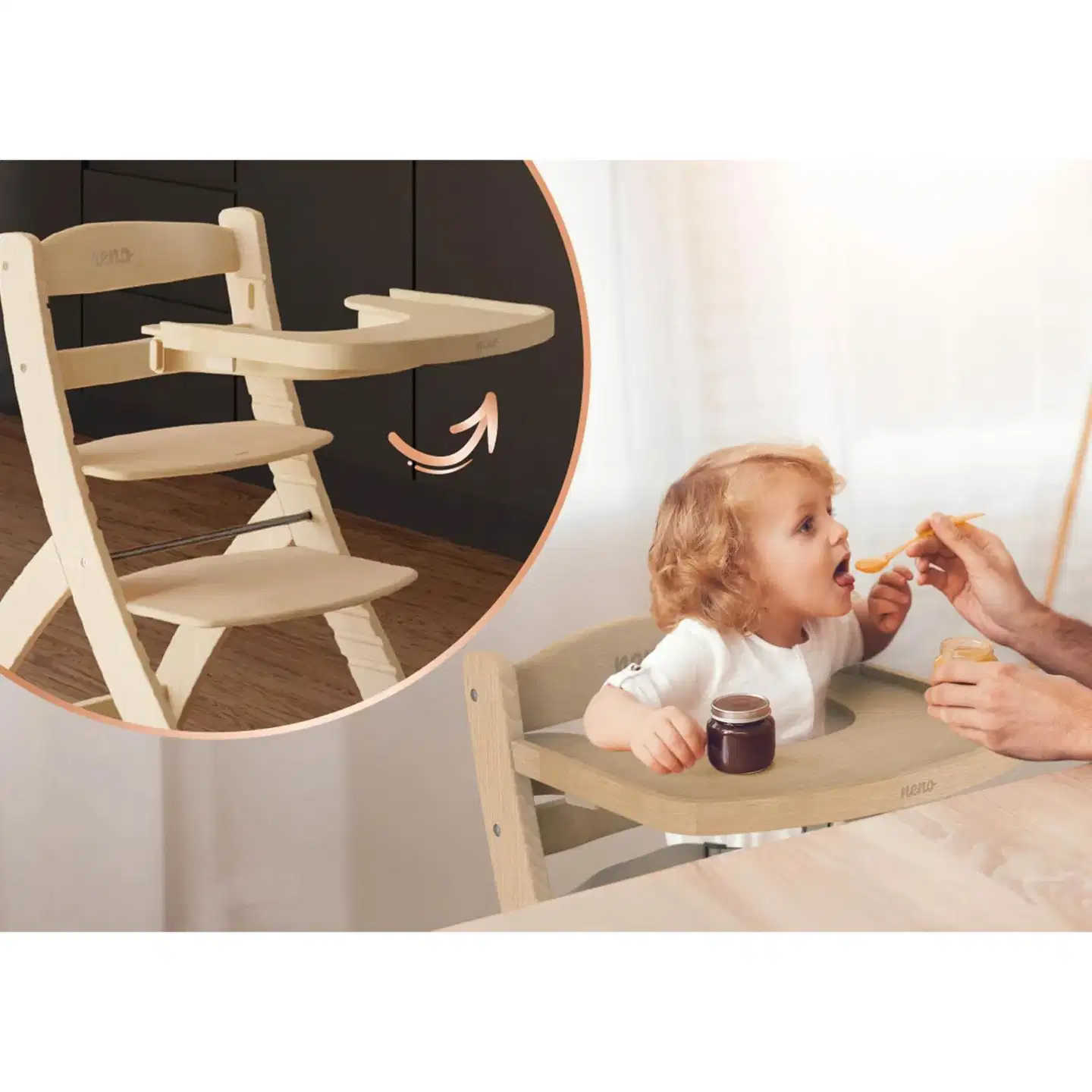 Neno syöttötuoli pino - 5