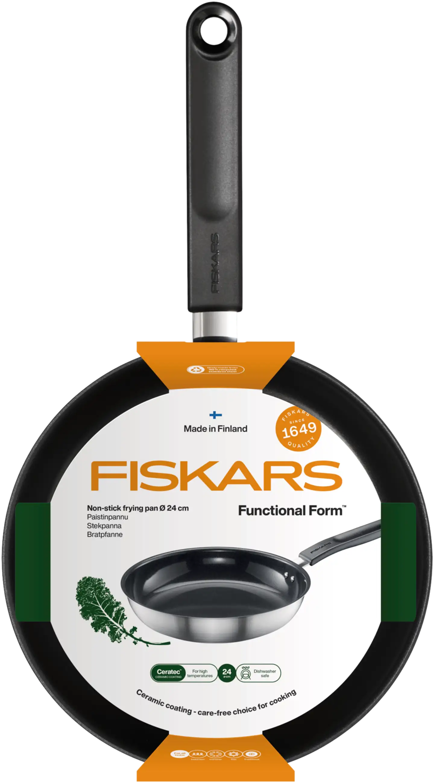 Fiskars Functional Form paistinpannu 24 cm - 7