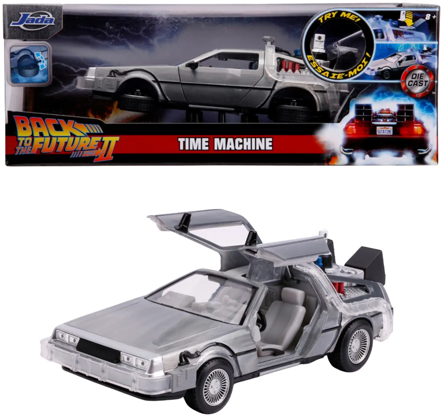 Jada Time Machine Back to the Future 2, 20 cm, 1:24, die-cast, valotoiminto - 1
