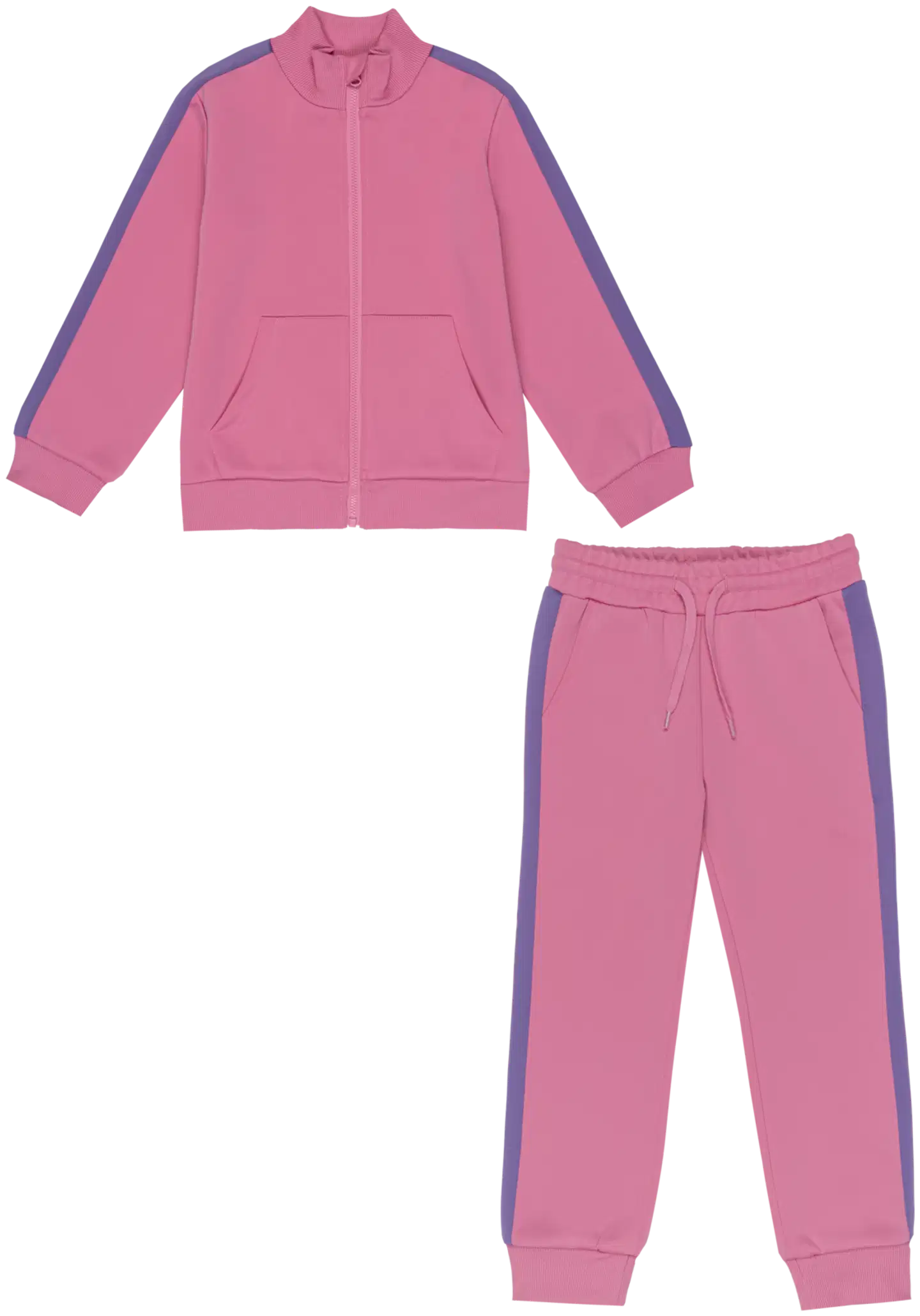 Ciraf lasten verkkapuku runners club 25tc261101 - 16-2215tcx cashmere rose - 1