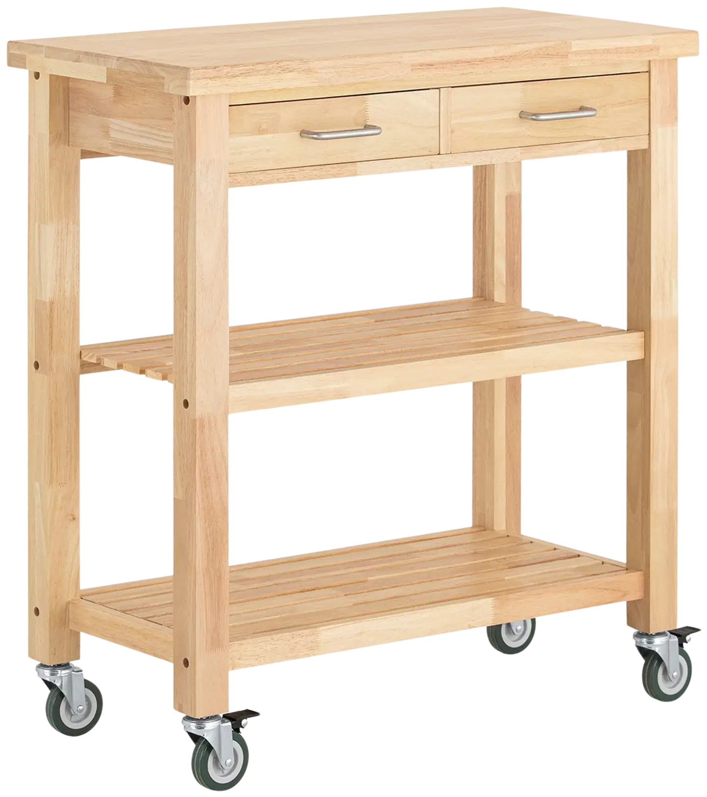 SoBuy keittiösaareke luonnollinen FKW24-II-N - 3